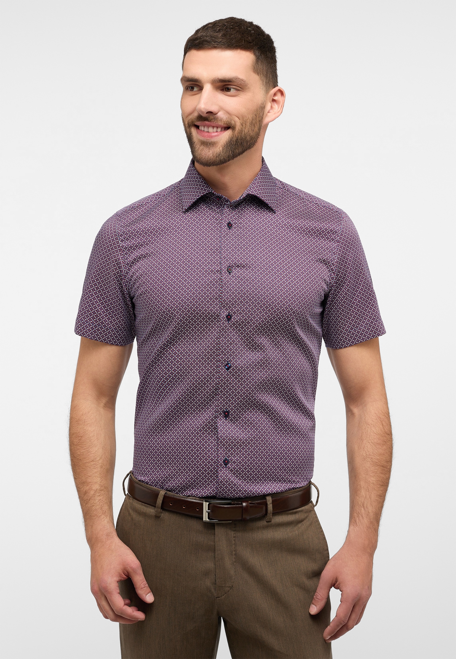 Eterna Kurzarmhemd »SLIM FIT«, NON IRON (bügelfrei) Eterna Kurzarmhemd »SLIM FIT«, NON IRON (bügelfrei) von Eterna
