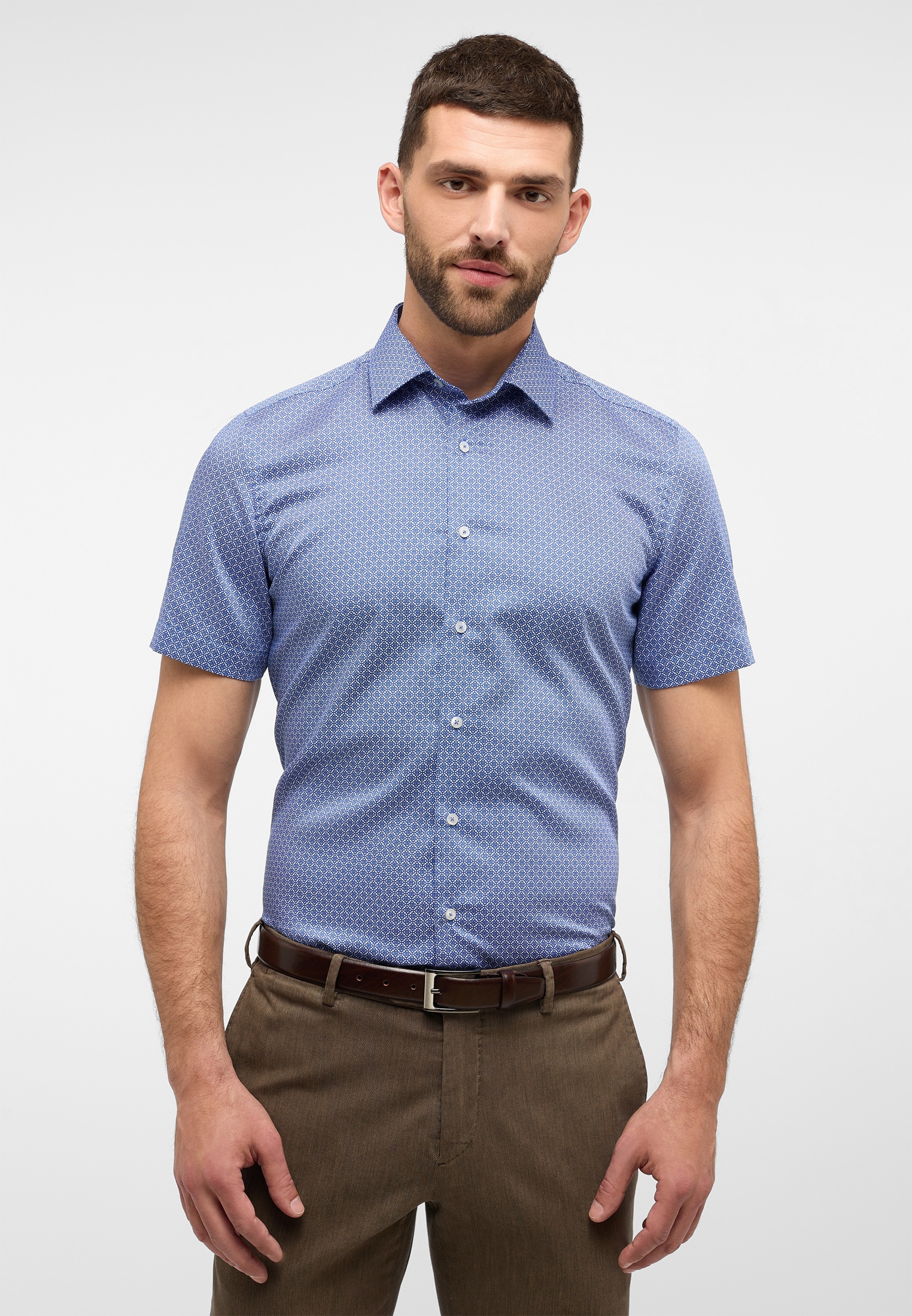 Eterna Kurzarmhemd »SLIM FIT«, NON IRON (bügelfrei) von Eterna