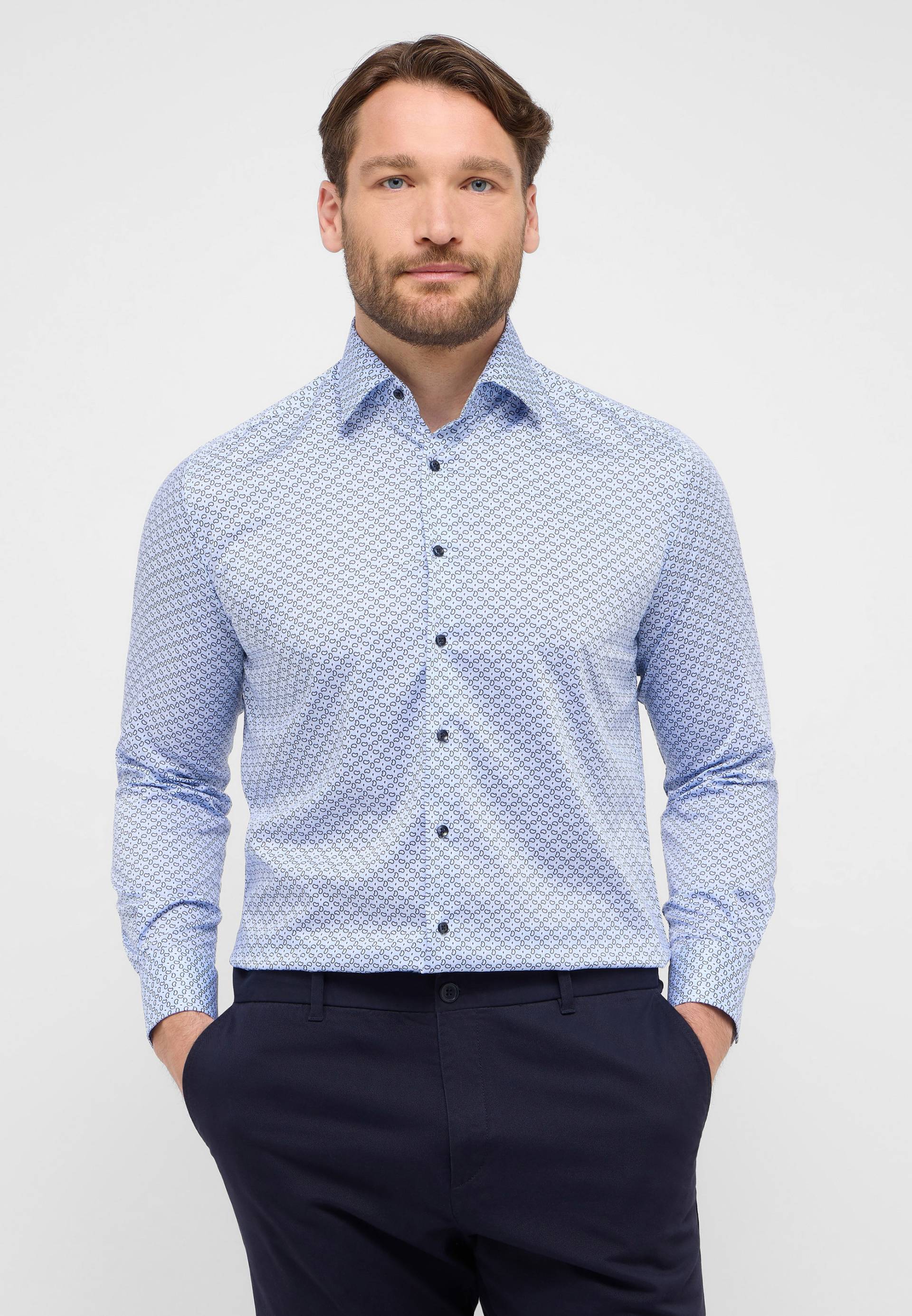 Eterna Langarmhemd »COMFORT FIT«, NON IRON (bügelfrei) von Eterna