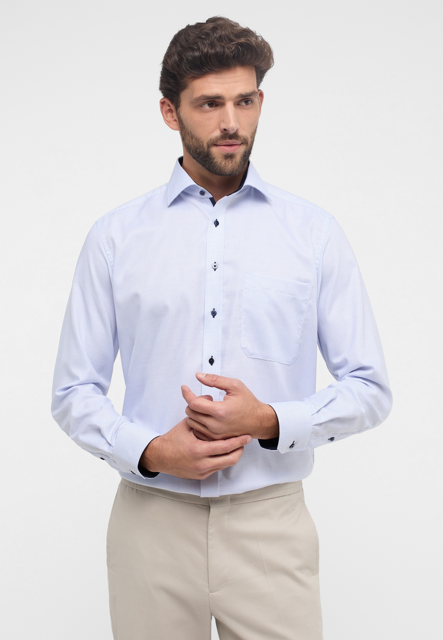 Eterna Langarmhemd »COMFORT FIT«, NON IRON (bügelfrei) von Eterna