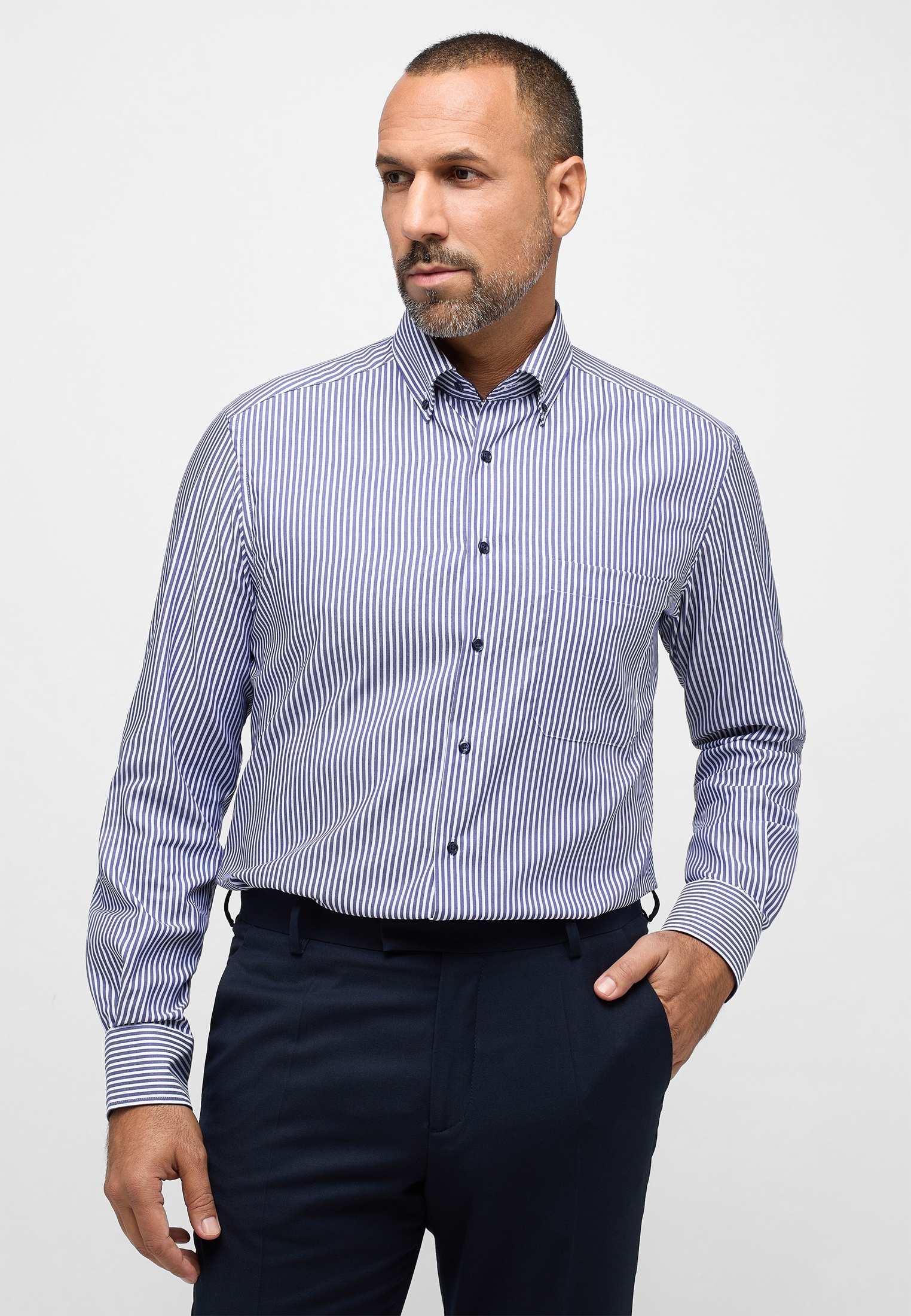 Eterna Langarmhemd »COMFORT FIT«, NON IRON (bügelfrei) von Eterna