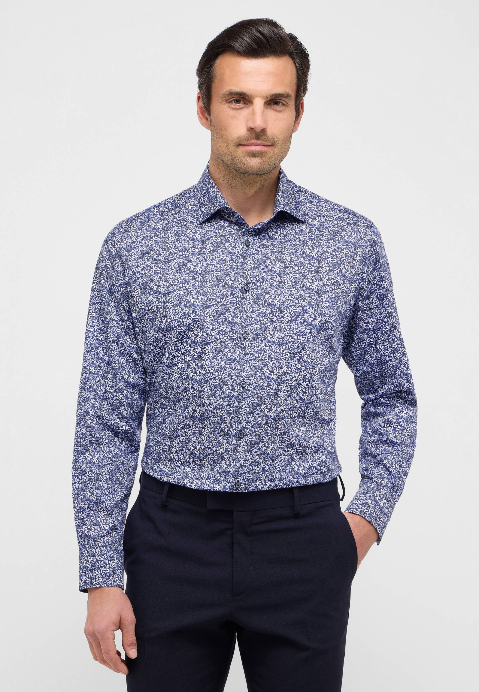 Eterna Langarmhemd »MODERN FIT«, NON IRON (bügelfrei) von Eterna