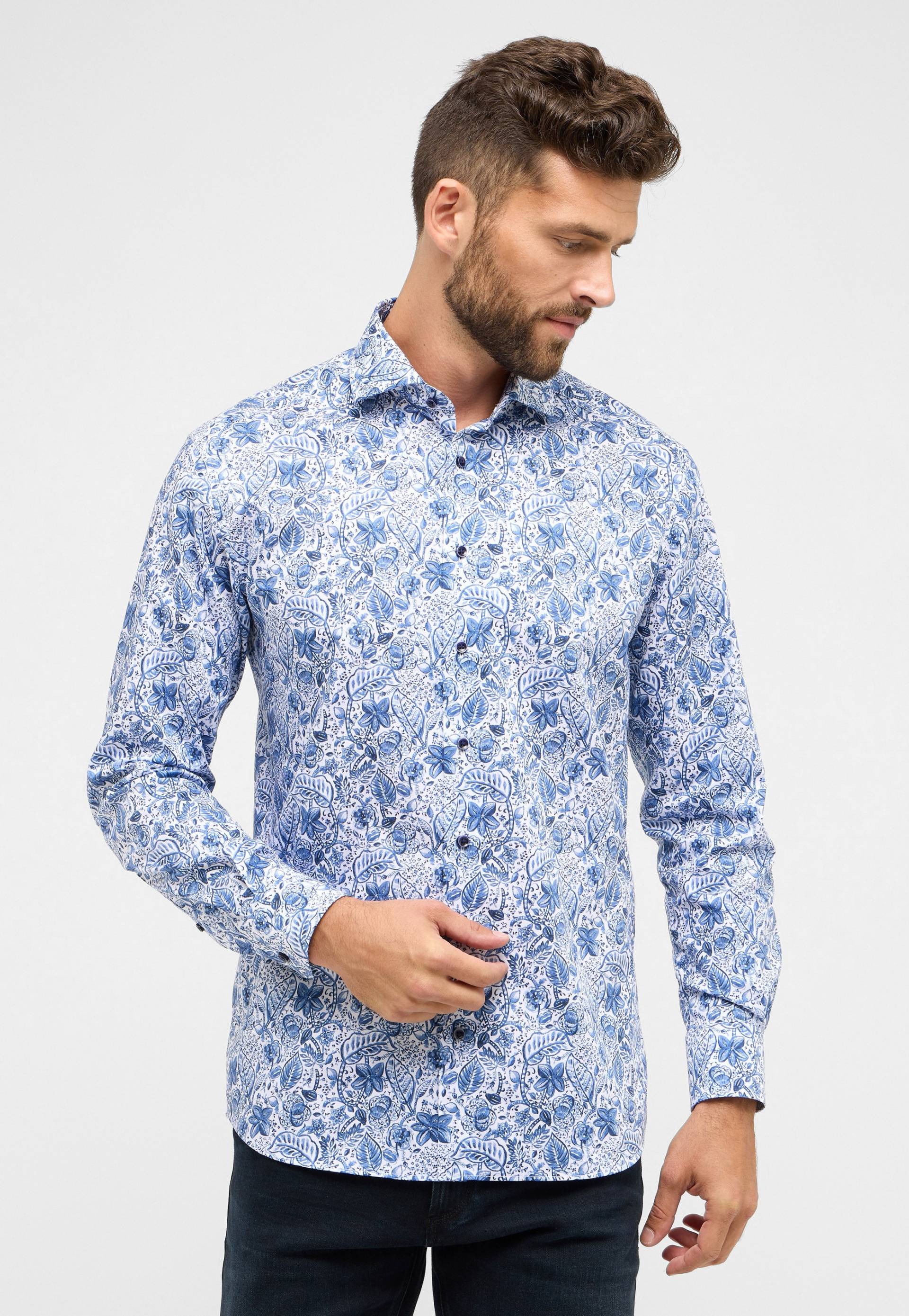 Eterna Langarmhemd »MODERN FIT«, NON IRON (bügelfrei) von Eterna