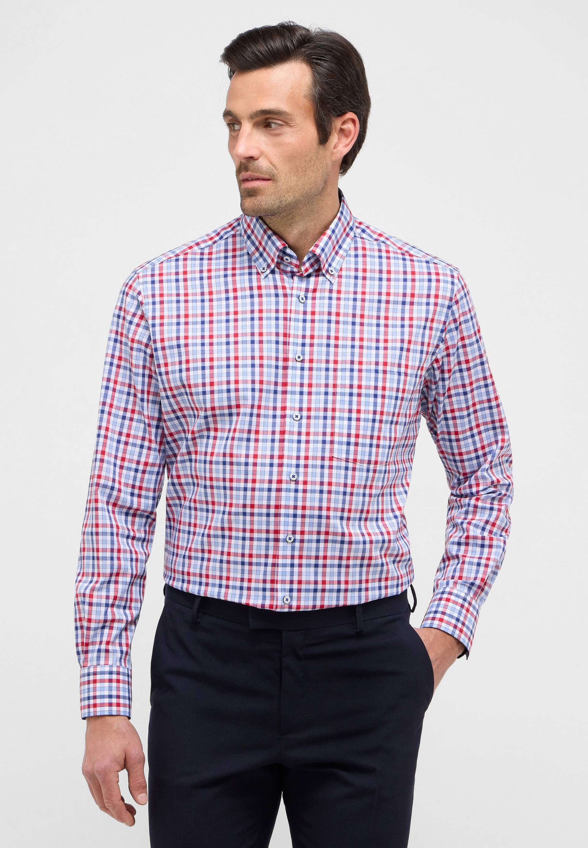 Eterna Langarmhemd »MODERN FIT«, NON IRON (bügelfrei) von Eterna