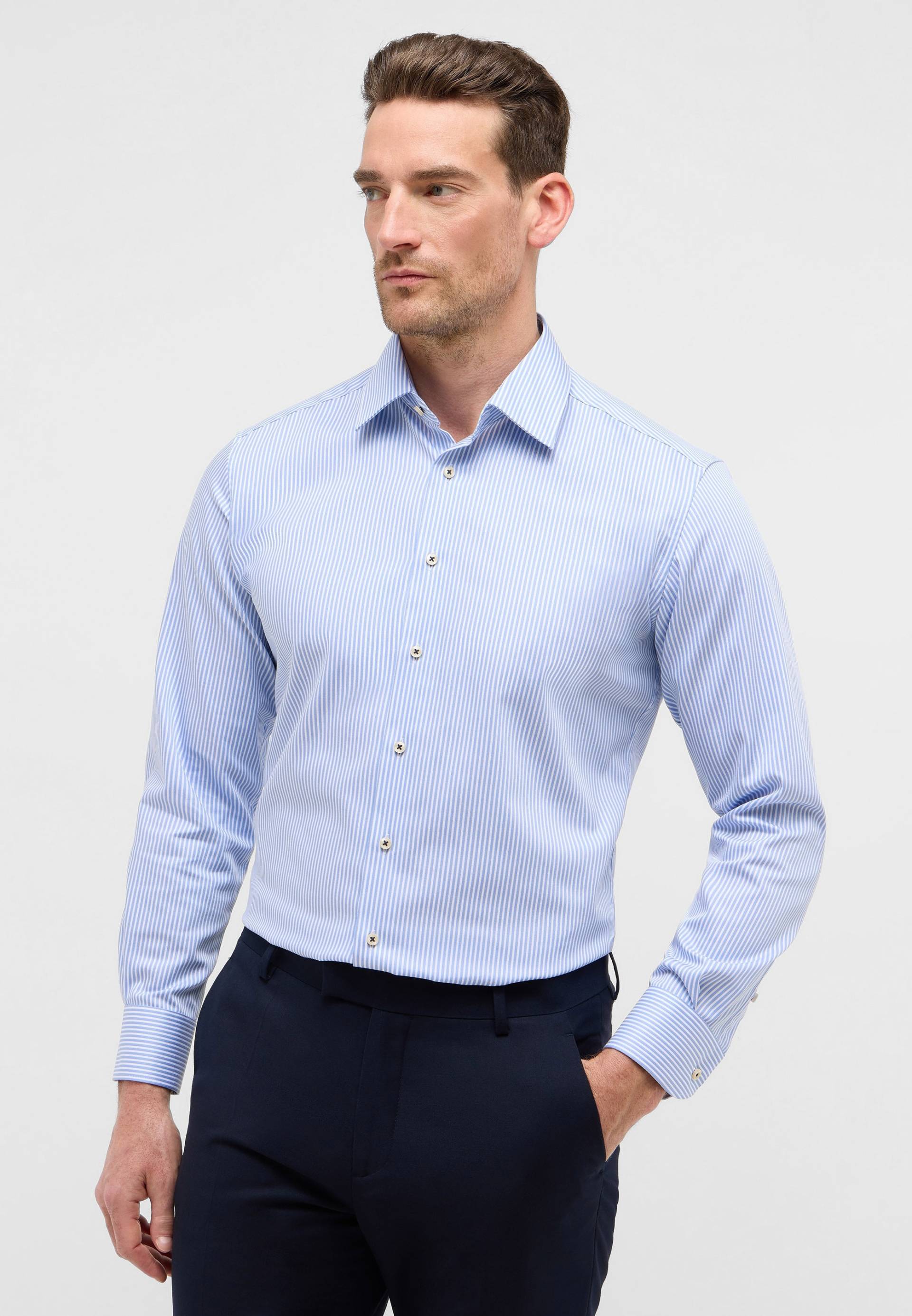 Eterna Langarmhemd »MODERN FIT«, NON IRON (bügelfrei) von Eterna