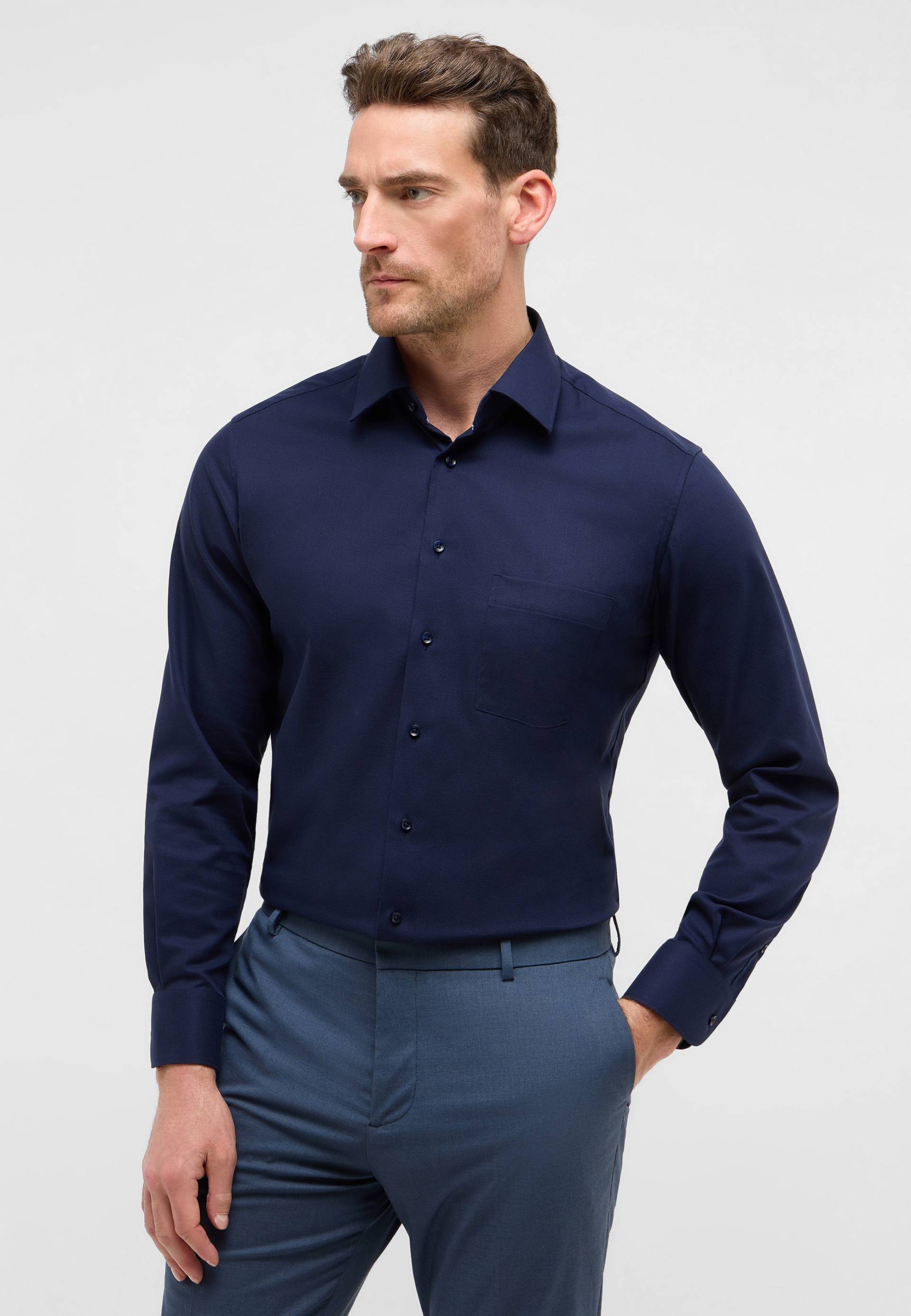 Eterna Langarmhemd »MODERN FIT«, NON IRON (bügelfrei) von Eterna