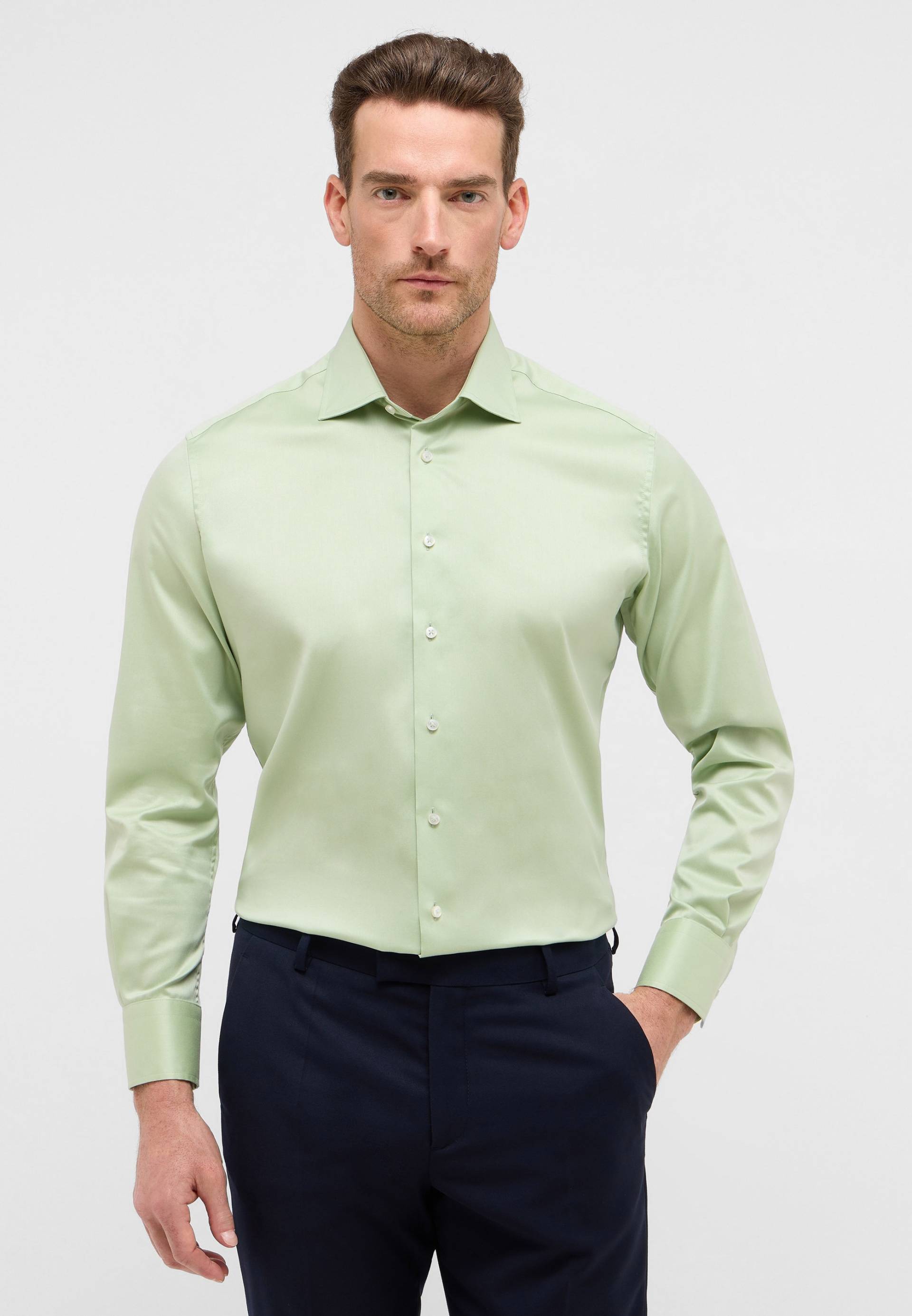 Eterna Langarmhemd »MODERN FIT«, NON IRON (bügelfrei) von Eterna