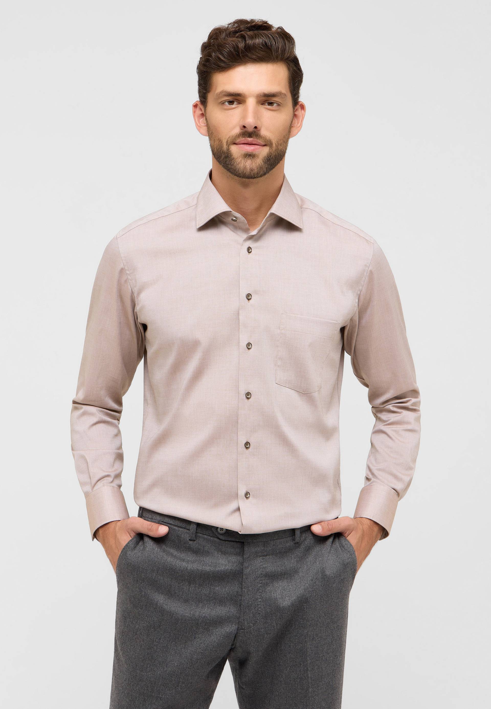 Eterna Langarmhemd »MODERN FIT«, NON IRON (bügelfrei) von Eterna