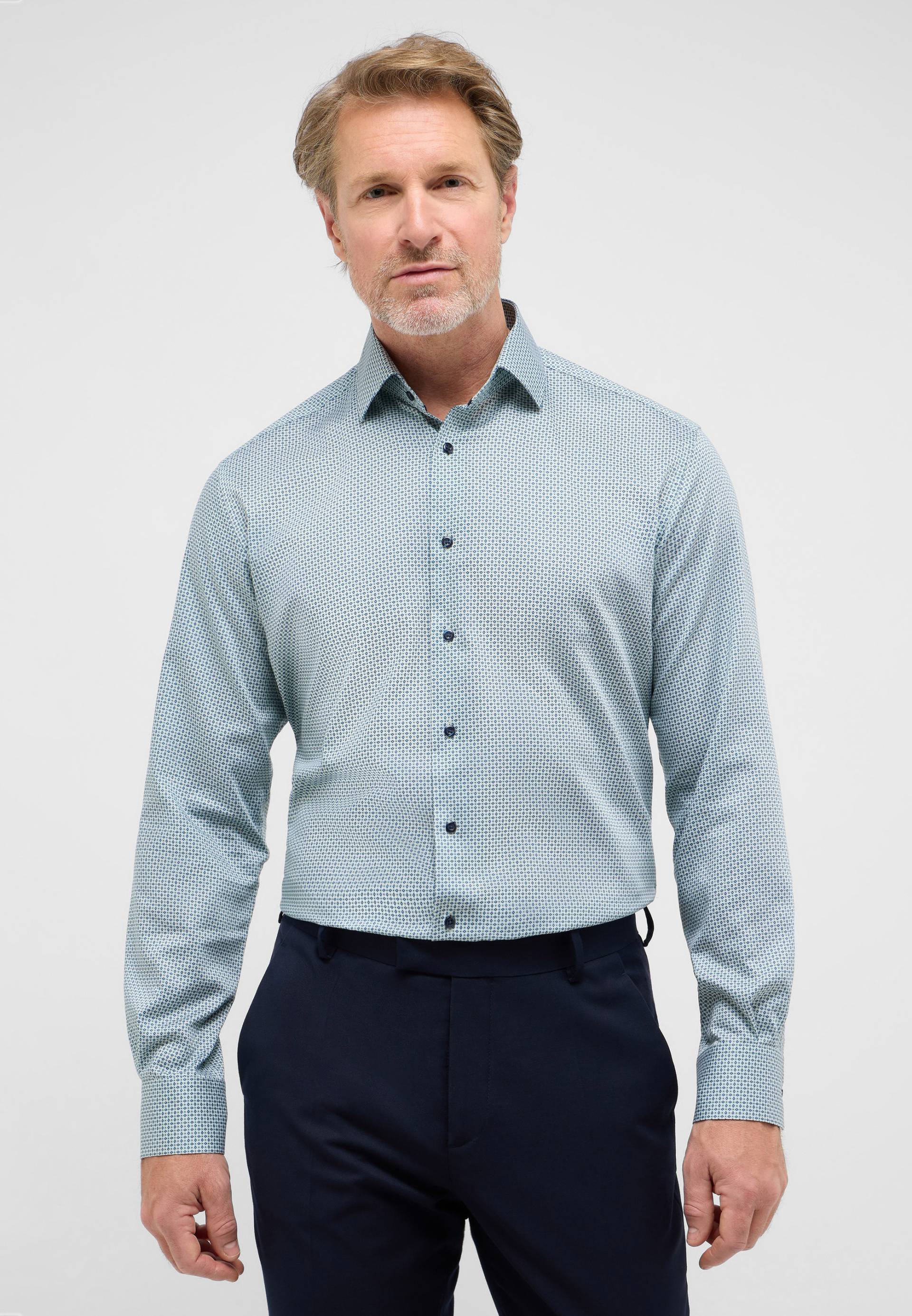Eterna Langarmhemd »MODERN FIT«, NON IRON (bügelfrei) von Eterna