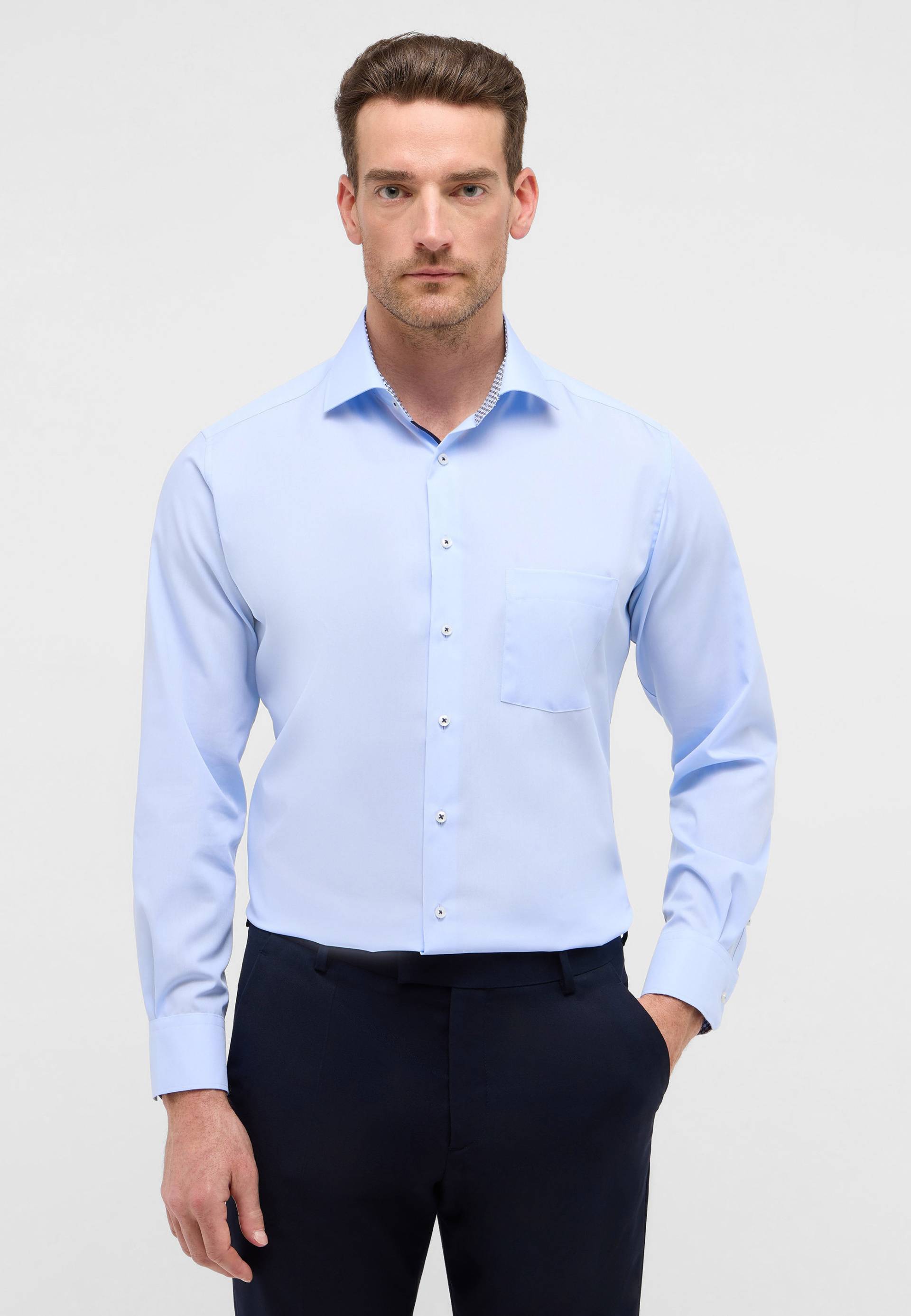 Eterna Langarmhemd »MODERN FIT«, NON IRON (bügelfrei) von Eterna