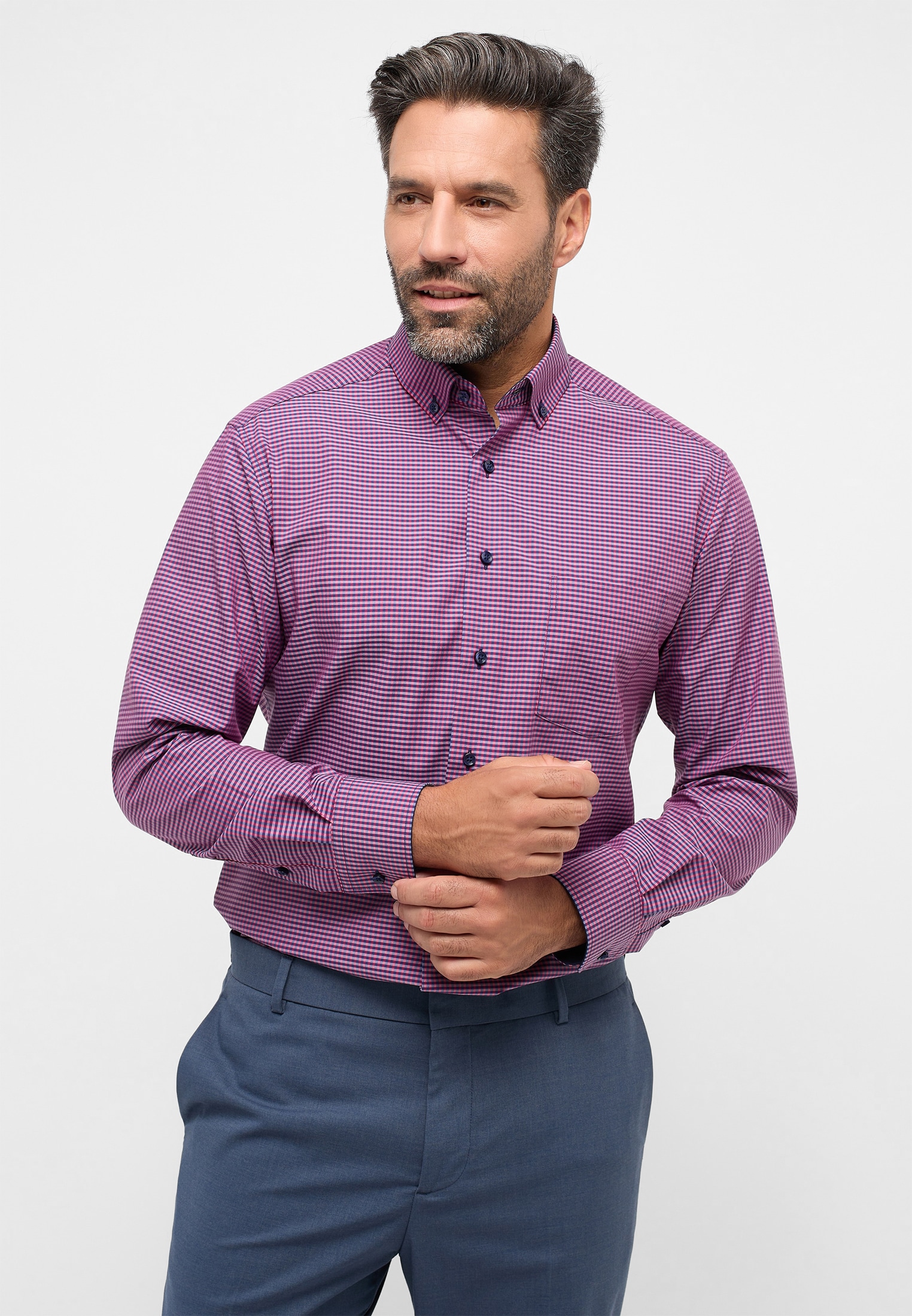 Eterna Langarmhemd »MODERN FIT«, NON IRON (bügelfrei) Eterna Langarmhemd »MODERN FIT«, NON IRON (bügelfrei) von Eterna