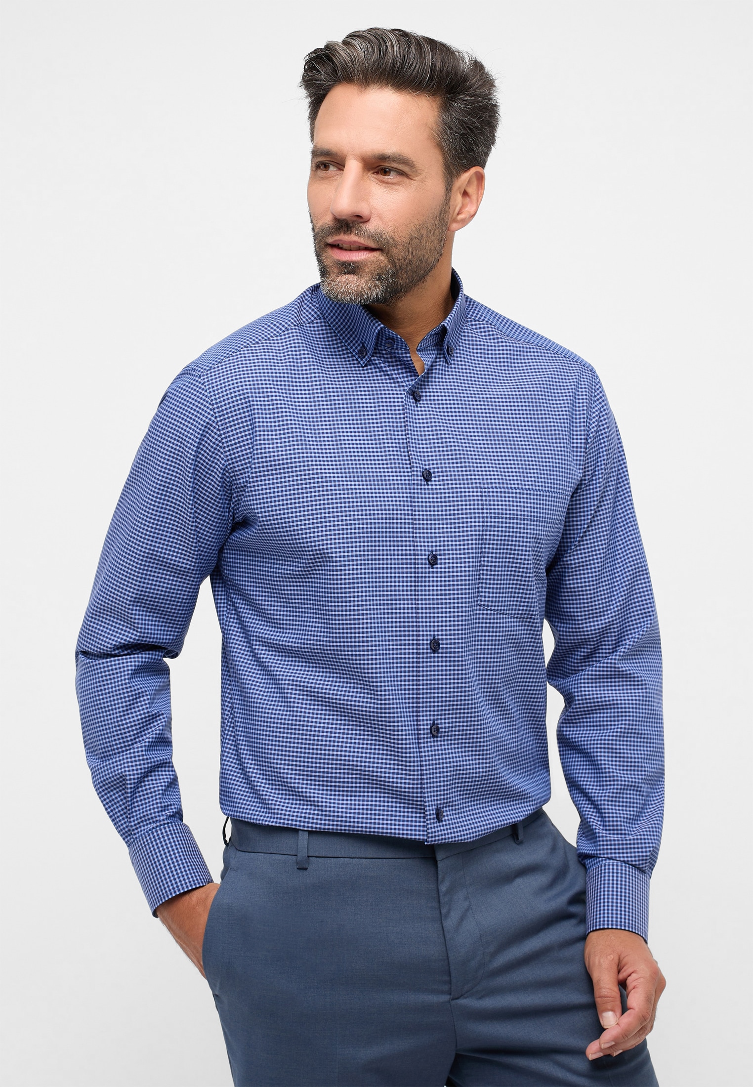 Eterna Langarmhemd »MODERN FIT«, NON IRON (bügelfrei) Eterna Langarmhemd »MODERN FIT«, NON IRON (bügelfrei) von Eterna