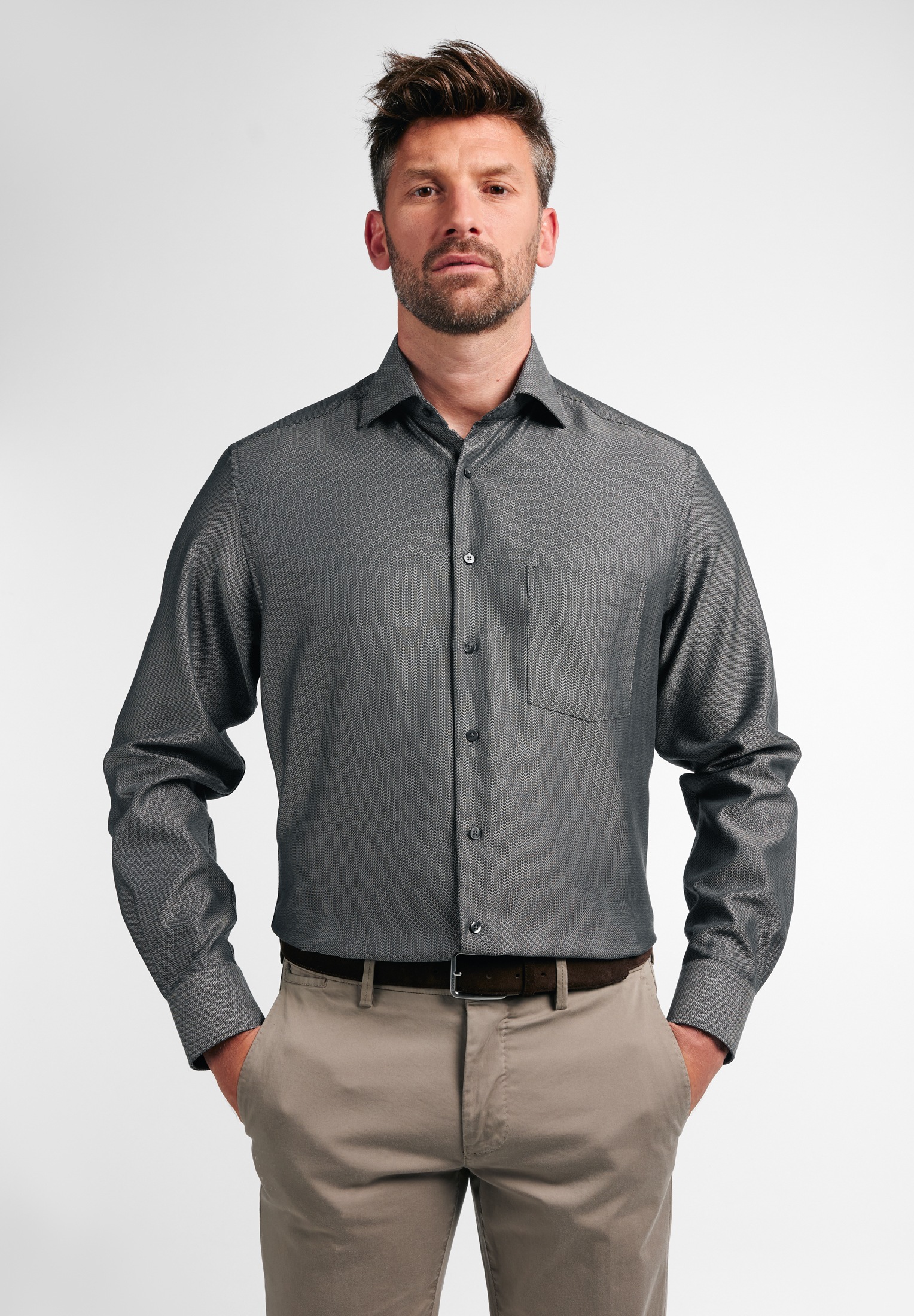 Eterna Langarmhemd »MODERN FIT«, NON IRON (bügelfrei) Eterna Langarmhemd »MODERN FIT«, NON IRON (bügelfrei) von Eterna