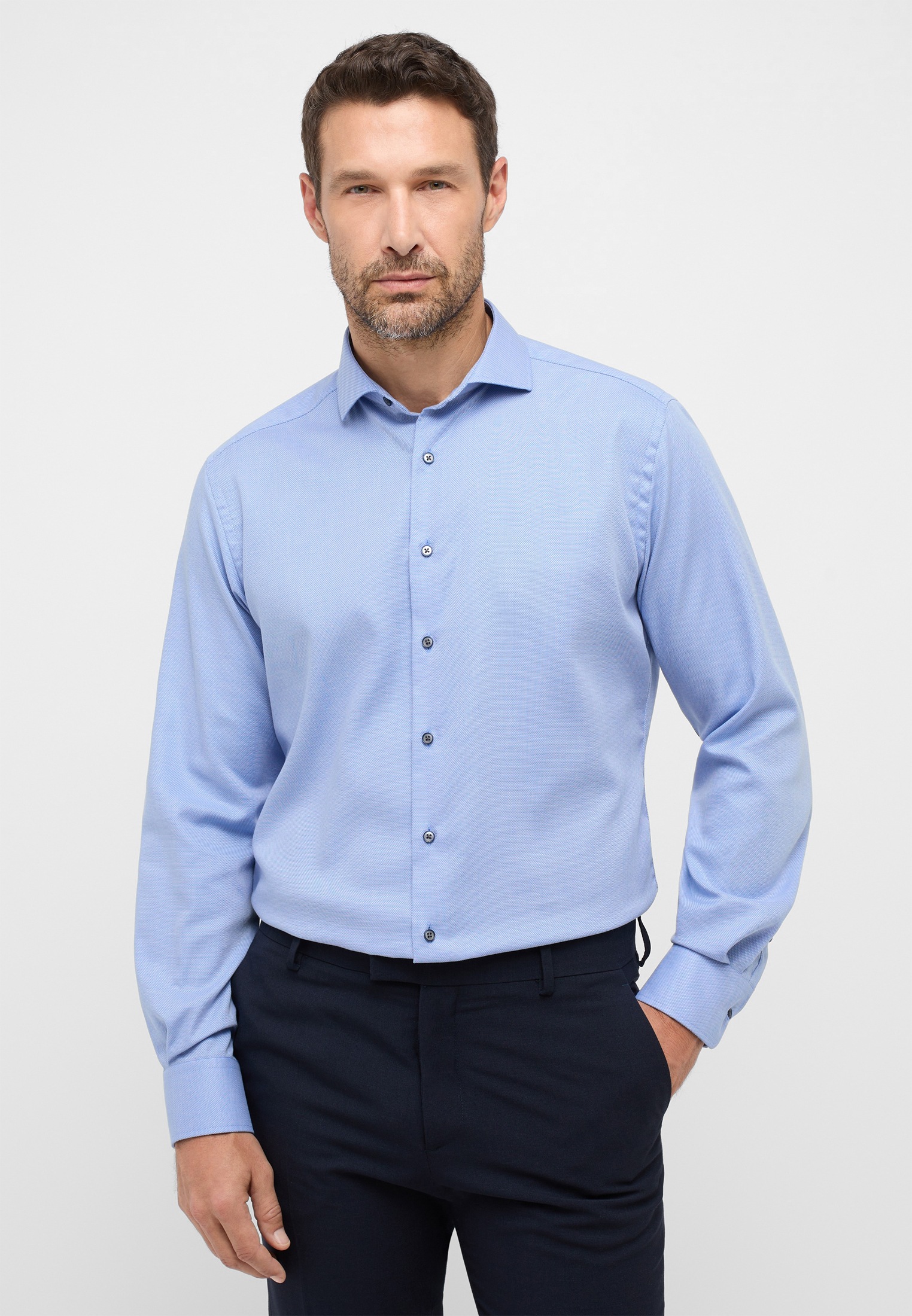 Eterna Langarmhemd »MODERN FIT«, NON IRON (bügelfrei) von Eterna