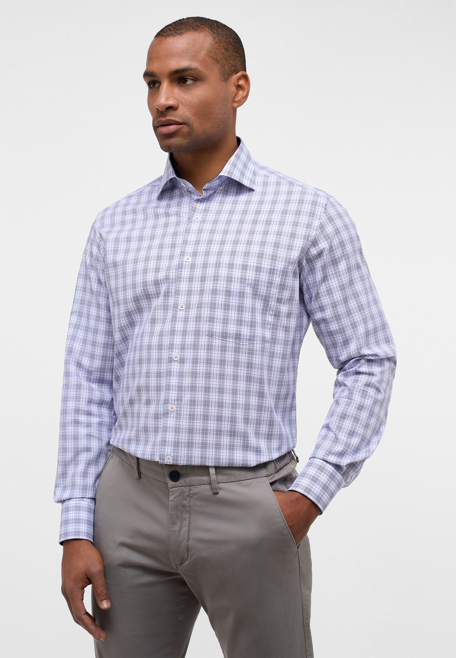 Eterna Langarmhemd »MODERN FIT«, NON IRON (bügelfrei) von Eterna