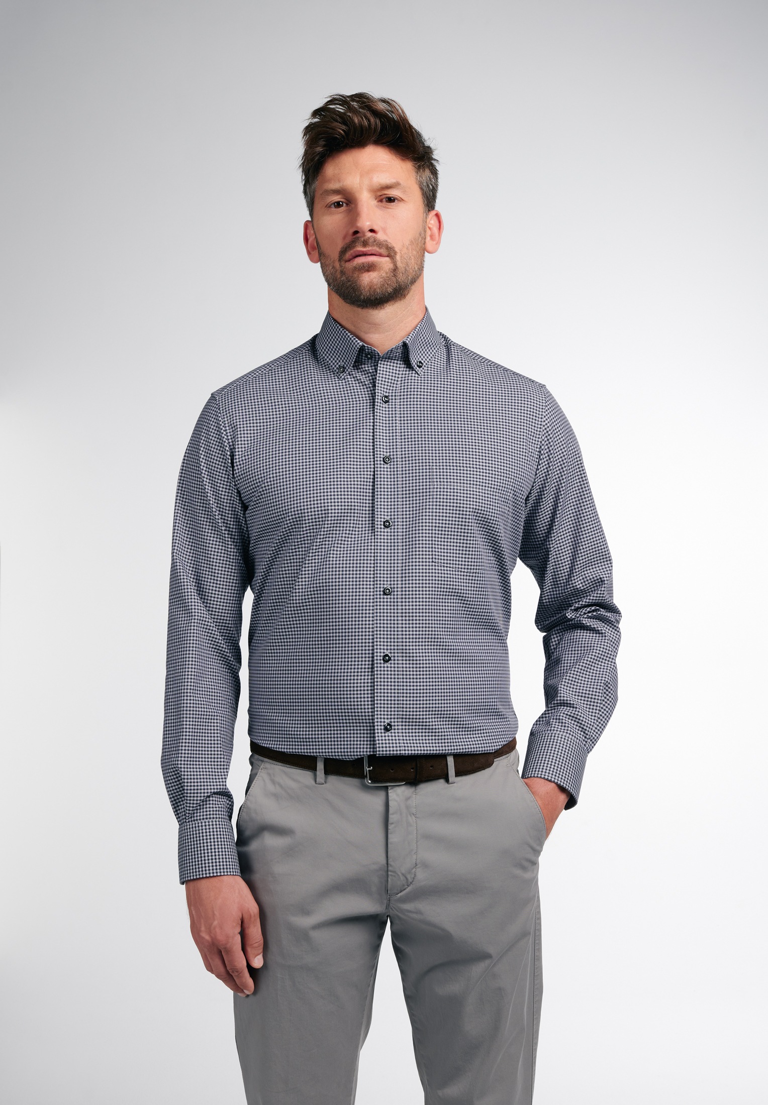 Eterna Langarmhemd »MODERN FIT«, NON IRON (bügelfrei) Eterna Langarmhemd »MODERN FIT«, NON IRON (bügelfrei) von Eterna