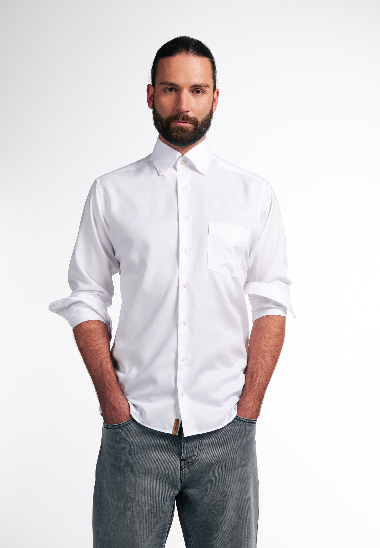 Eterna Langarmhemd »REGULAR FIT«, EASY IRON (bügelleicht) Eterna Langarmhemd »REGULAR FIT«, EASY IRON (bügelleicht) von Eterna