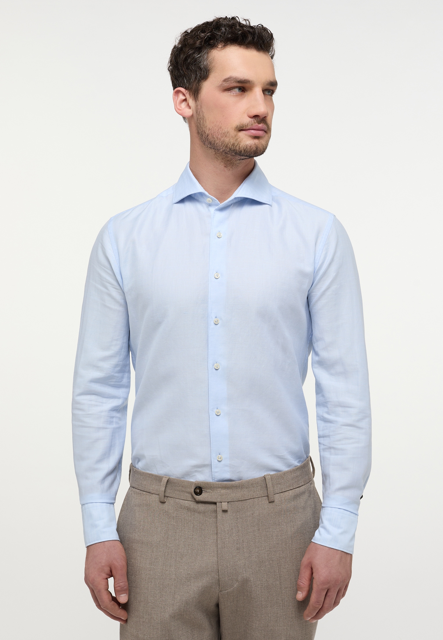 Eterna Langarmhemd »SLIM FIT«, EASY IRON (bügelleicht) von Eterna