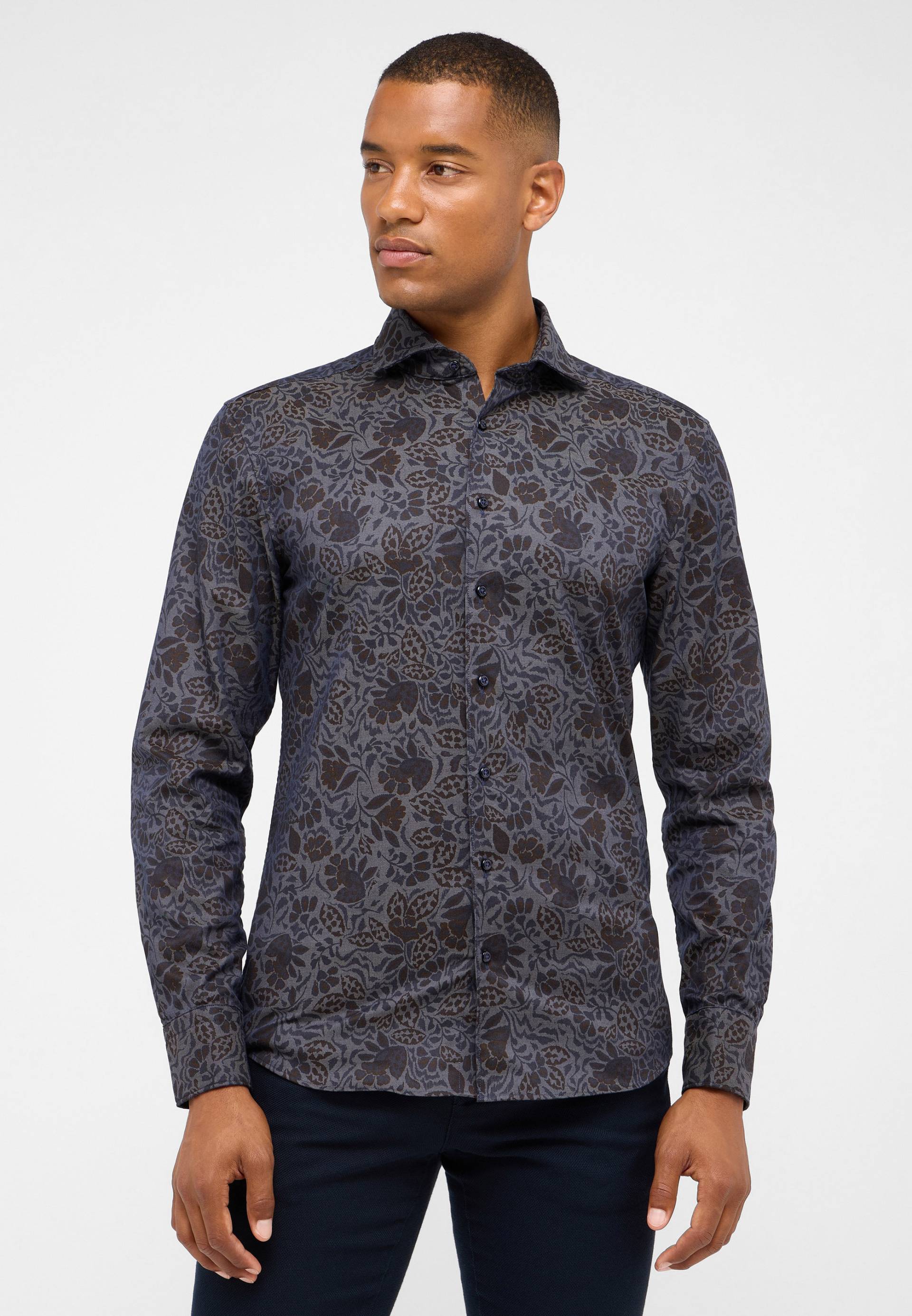 Eterna Langarmhemd »SLIM FIT«, EASY IRON (bügelleicht) von Eterna