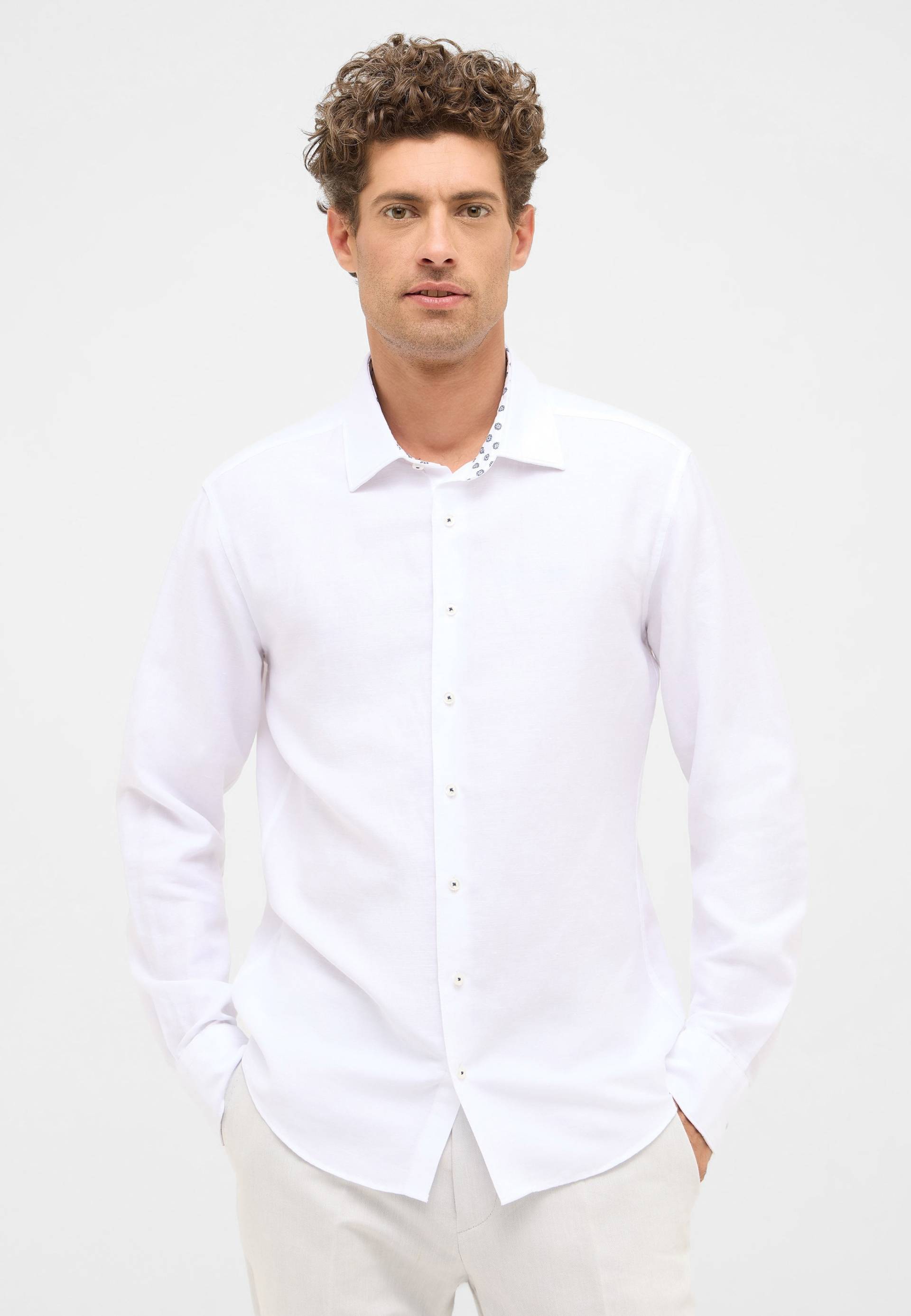 Eterna Langarmhemd »SLIM FIT«, EASY IRON (bügelleicht) von Eterna