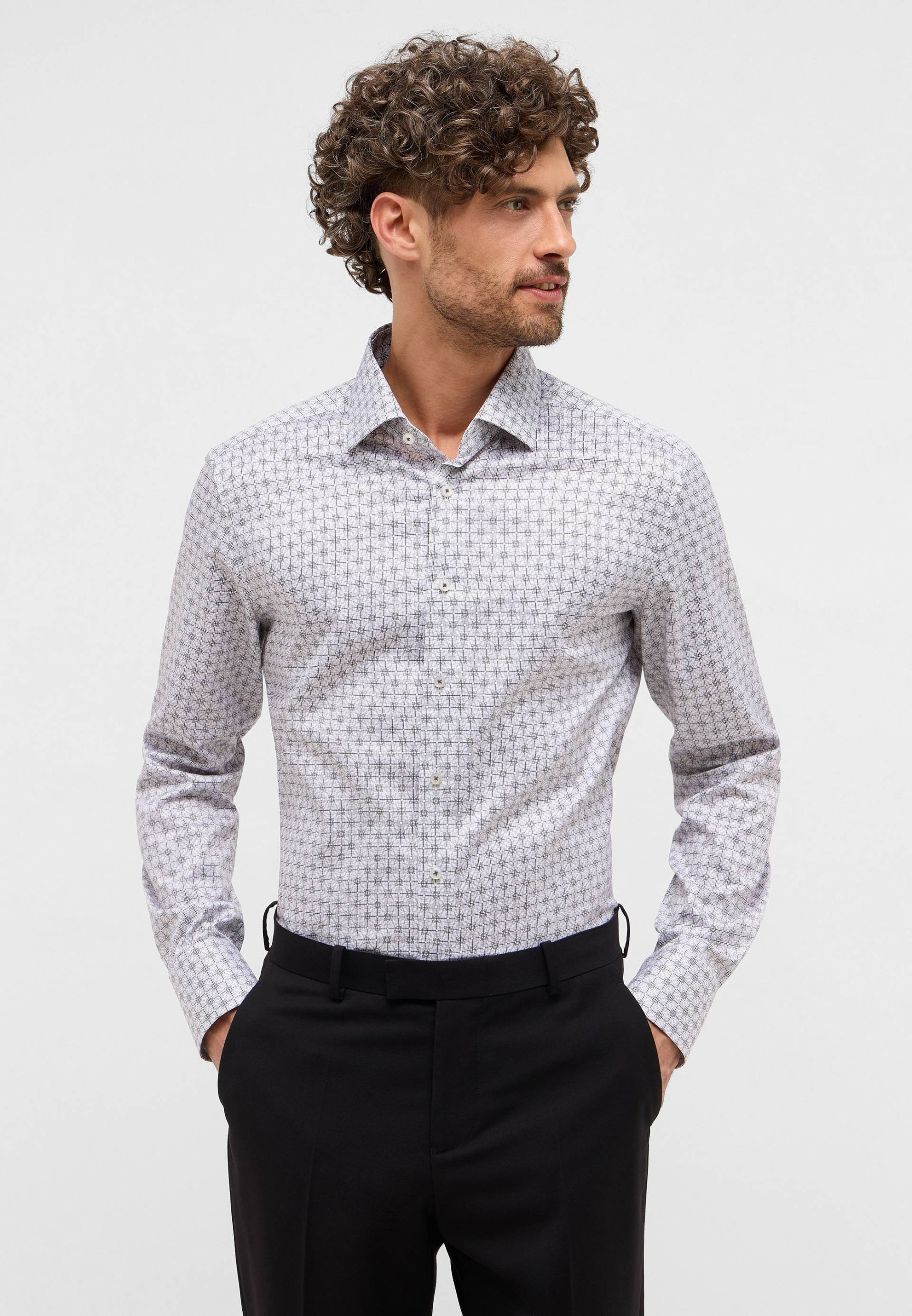 Eterna Langarmhemd »SLIM FIT«, NON IRON (bügelfrei) von Eterna