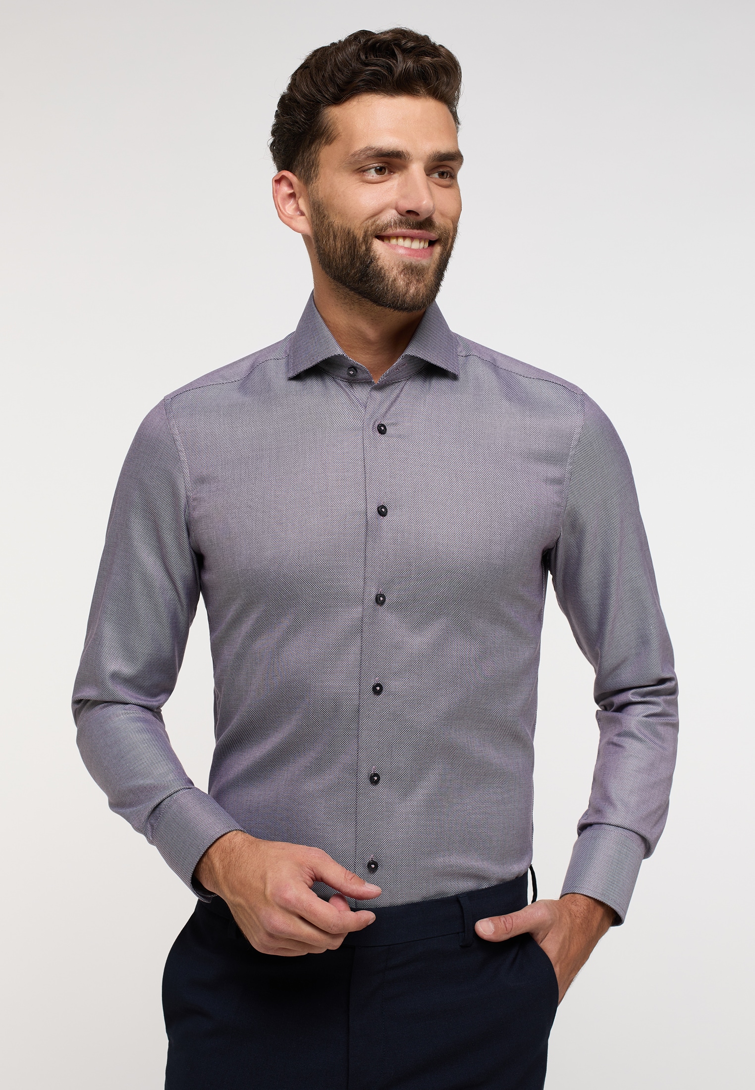 Eterna Langarmhemd »SLIM FIT« von Eterna