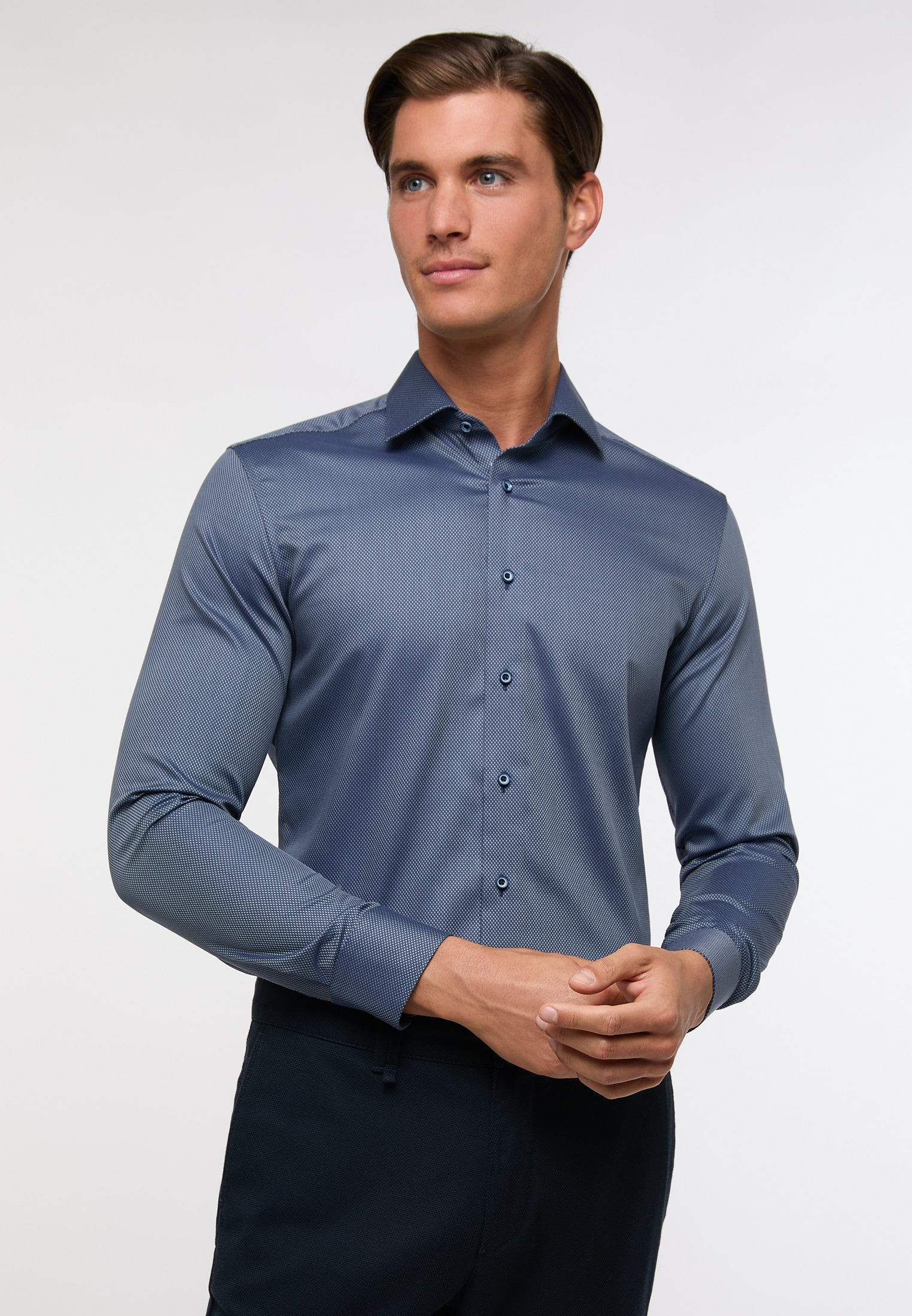 Eterna Langarmhemd »SLIM FIT« von Eterna