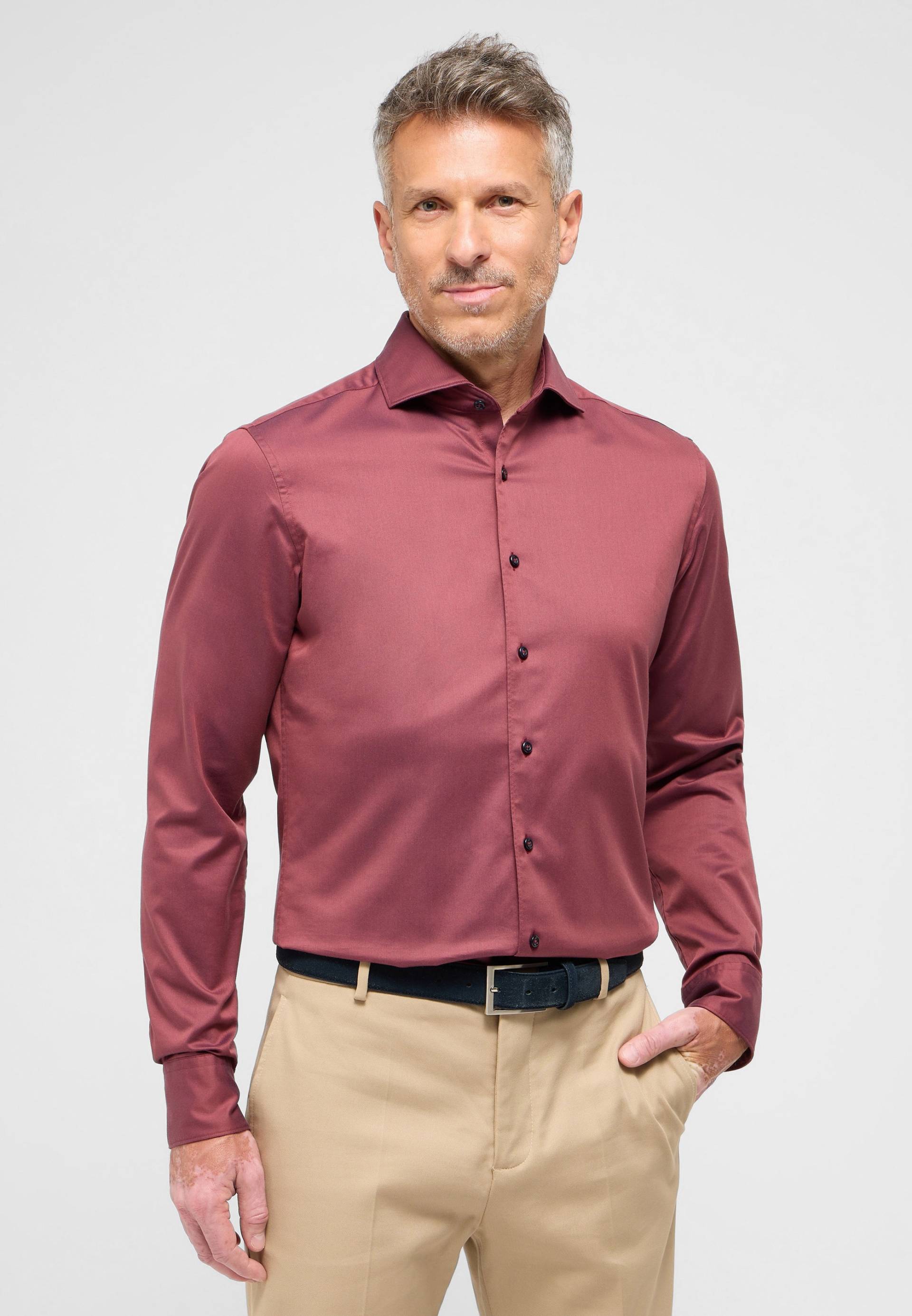 Eterna Langarmhemd »SLIM FIT«, EASY IRON (bügelleicht) Eterna Langarmhemd »SLIM FIT«, EASY IRON (bügelleicht) von Eterna