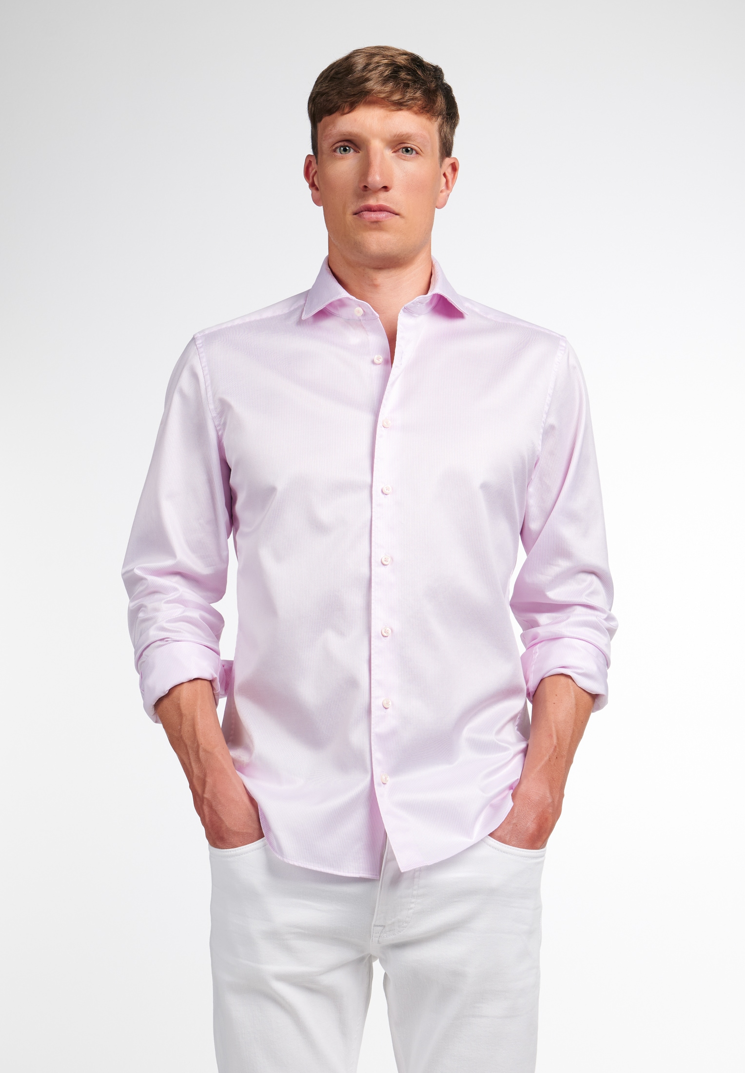 Eterna Langarmhemd »SLIM FIT«, EASY IRON (bügelleicht) Eterna Langarmhemd »SLIM FIT«, EASY IRON (bügelleicht) von Eterna