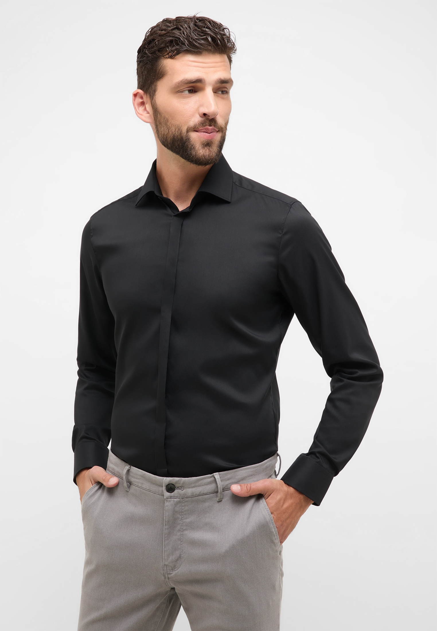 Eterna Langarmhemd »SLIM FIT« Eterna Langarmhemd »SLIM FIT« von Eterna