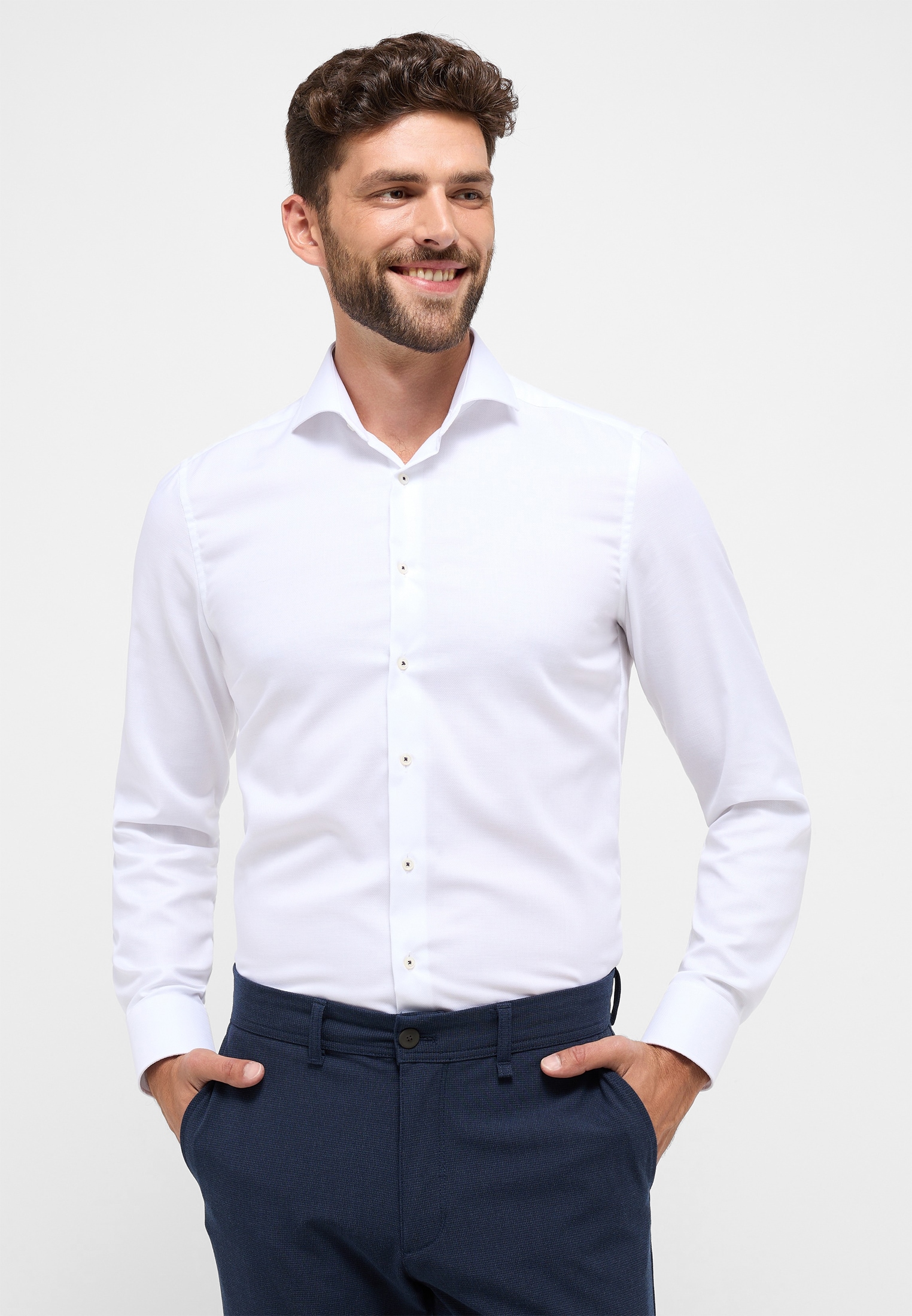 Eterna Langarmhemd »SLIM FIT« von Eterna