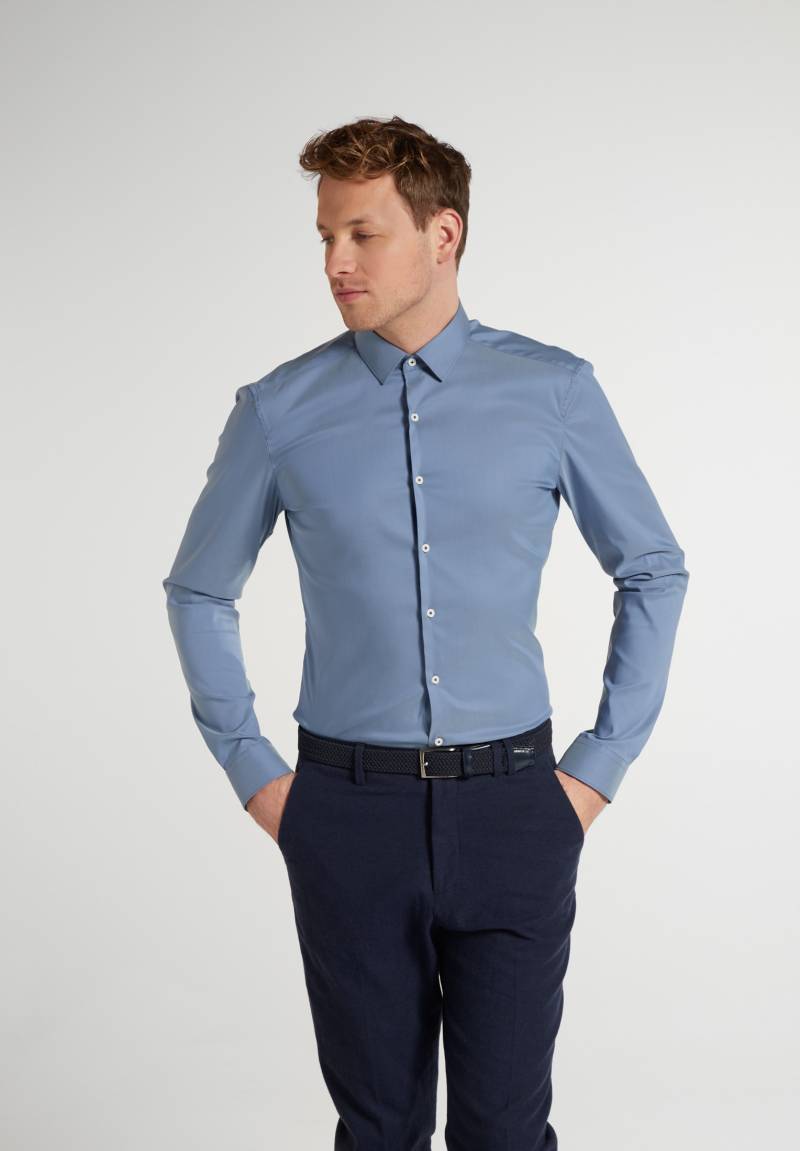 Eterna Langarmhemd »SUPER SLIM«, EASY IRON (bügelleicht) von Eterna