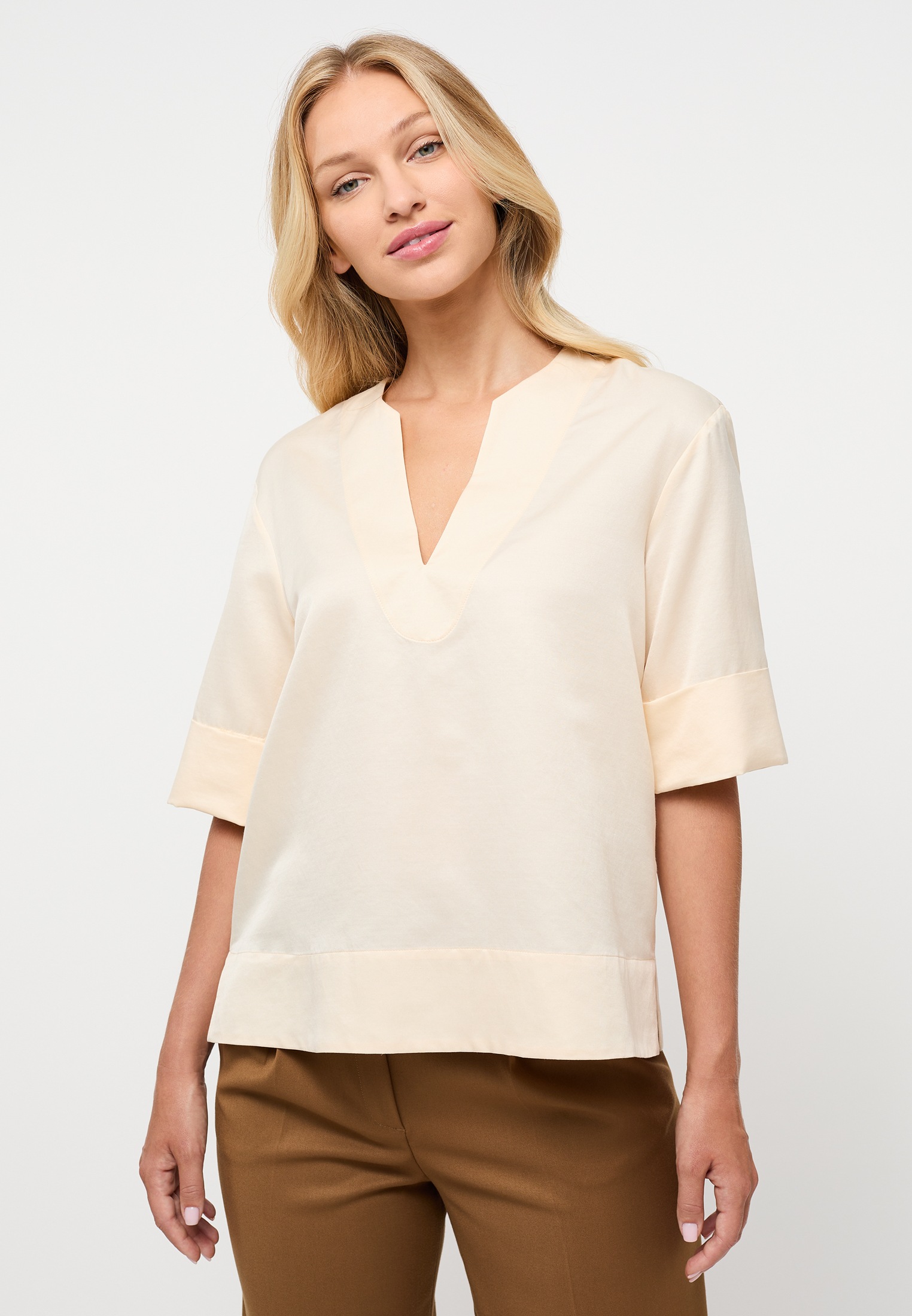 Eterna Longbluse »LOOSE FIT« von Eterna