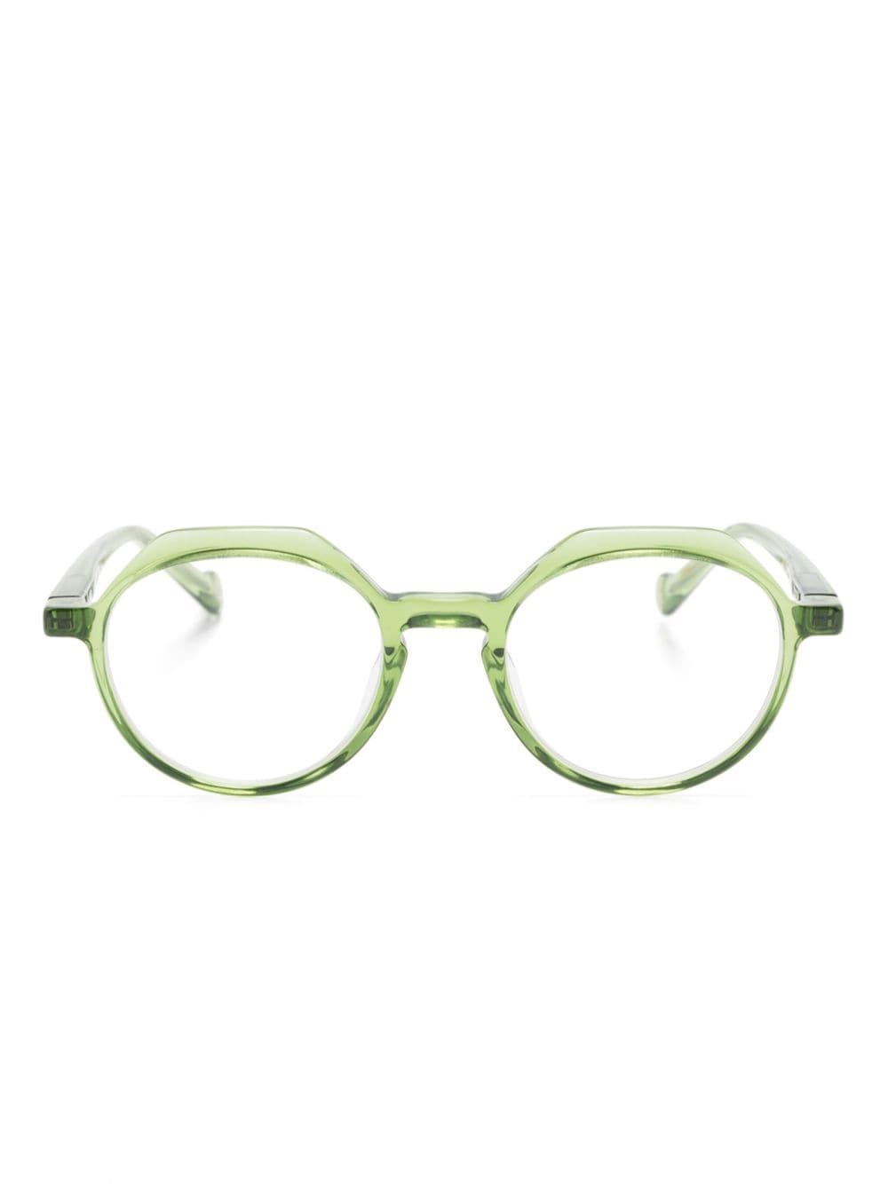 Etnia Barcelona Baaaang round-frame glasses - Green von Etnia Barcelona