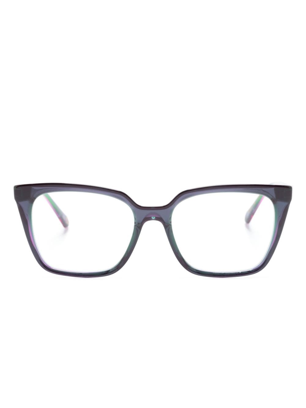 Etnia Barcelona Brutal No.20 square-frame glasses - Purple von Etnia Barcelona