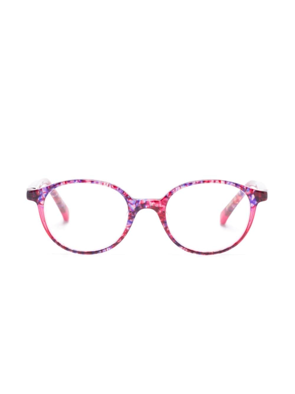 Etnia Barcelona Bubu round-frame glasses - Pink von Etnia Barcelona