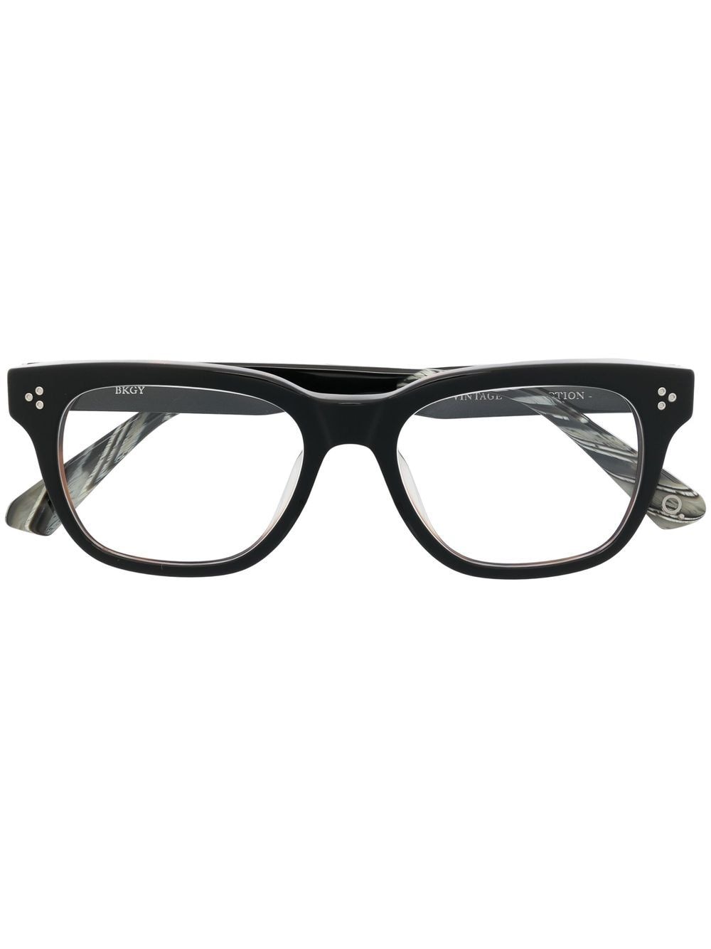 Etnia Barcelona Cugat square-frame glasses - Black von Etnia Barcelona