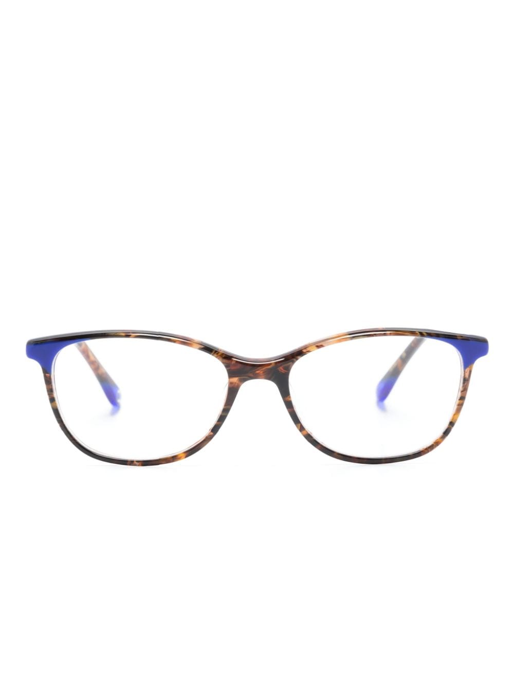 Etnia Barcelona Dauphine oval-frame glasses - Brown von Etnia Barcelona