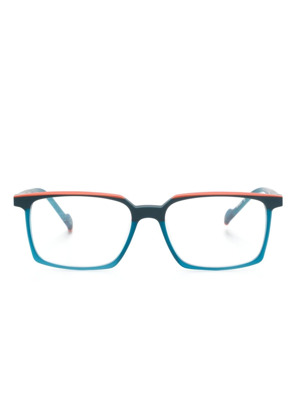 Etnia Barcelona Diego rectangle-frame glasses - Blue von Etnia Barcelona