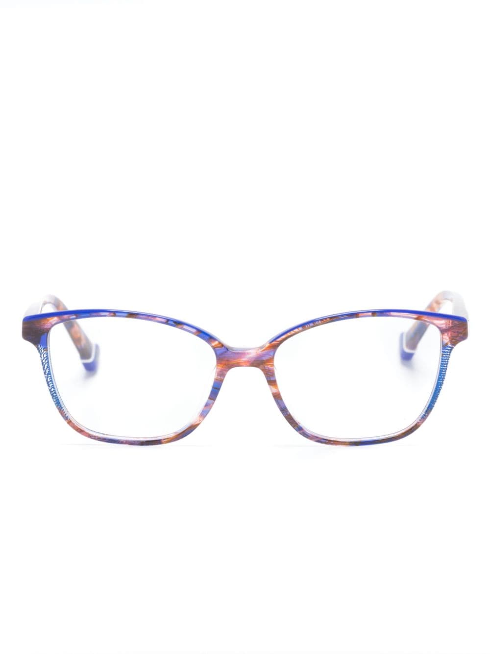 Etnia Barcelona Etosha square-frame glasses - Blue von Etnia Barcelona