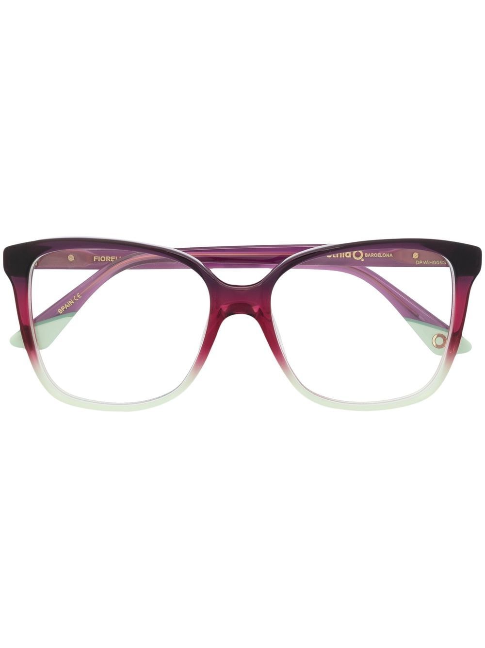 Etnia Barcelona Fiorella oversize-frame glasses - Purple von Etnia Barcelona