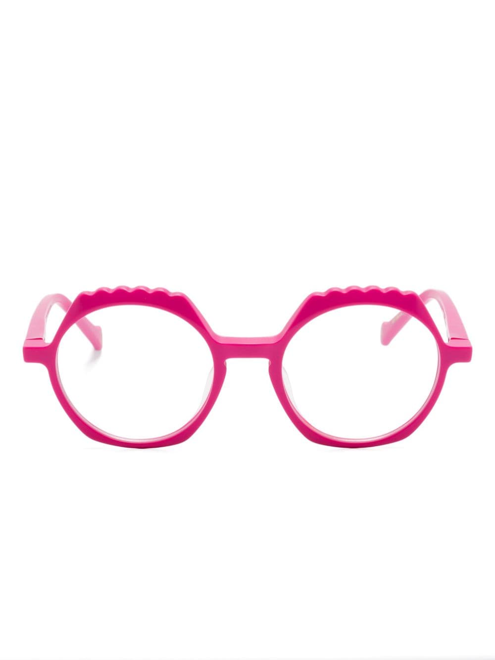 Etnia Barcelona Ka-Poooow geometric-frame glasses - Pink von Etnia Barcelona