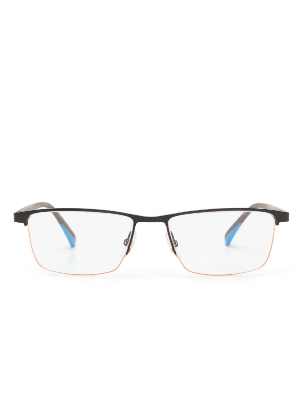 Etnia Barcelona Kassel rectangle-frame glasses - Brown von Etnia Barcelona