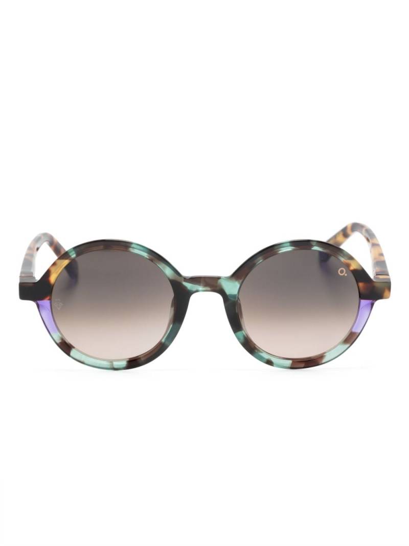 Etnia Barcelona Sagrera round-frame sunglasses - Green von Etnia Barcelona
