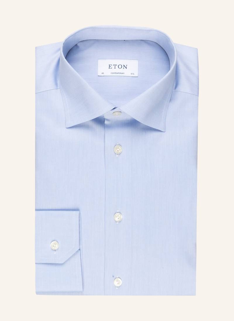 Eton Hemd Contemporary Fit blau von Eton