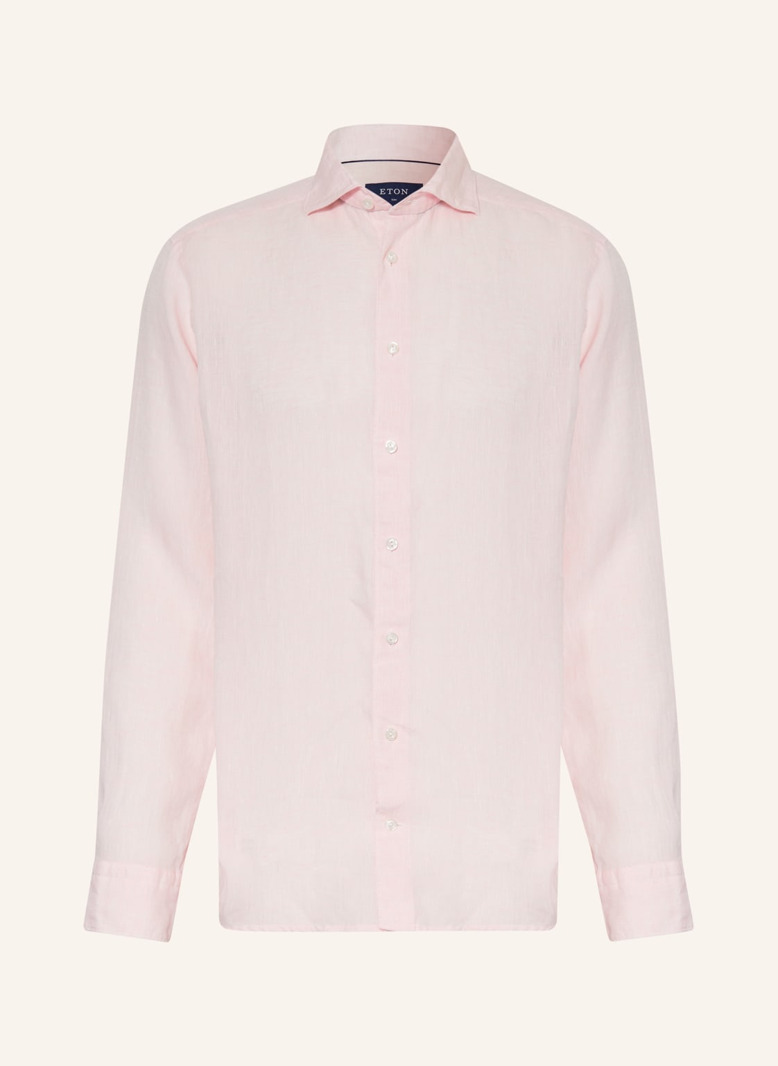 Eton Leinenhemd Slim Fit pink von Eton