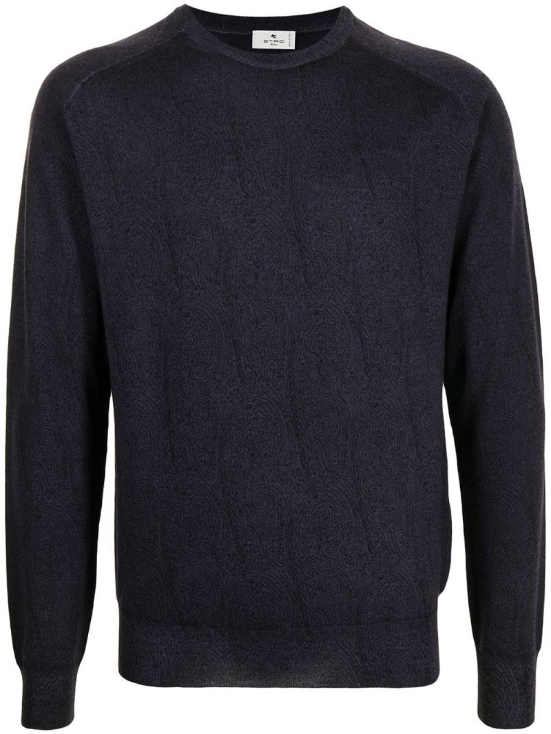 ETRO chunky knit sweater - Blue von ETRO