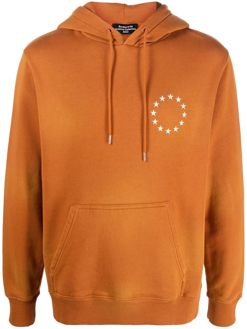 Etudes Klein Europa spray-print hoodie - Brown von Etudes
