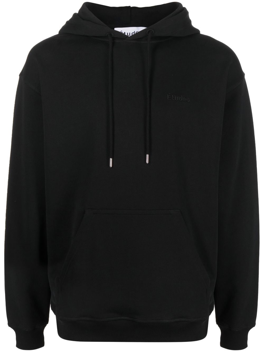 Etudes National logo-embroidered hoodie - Black von Etudes