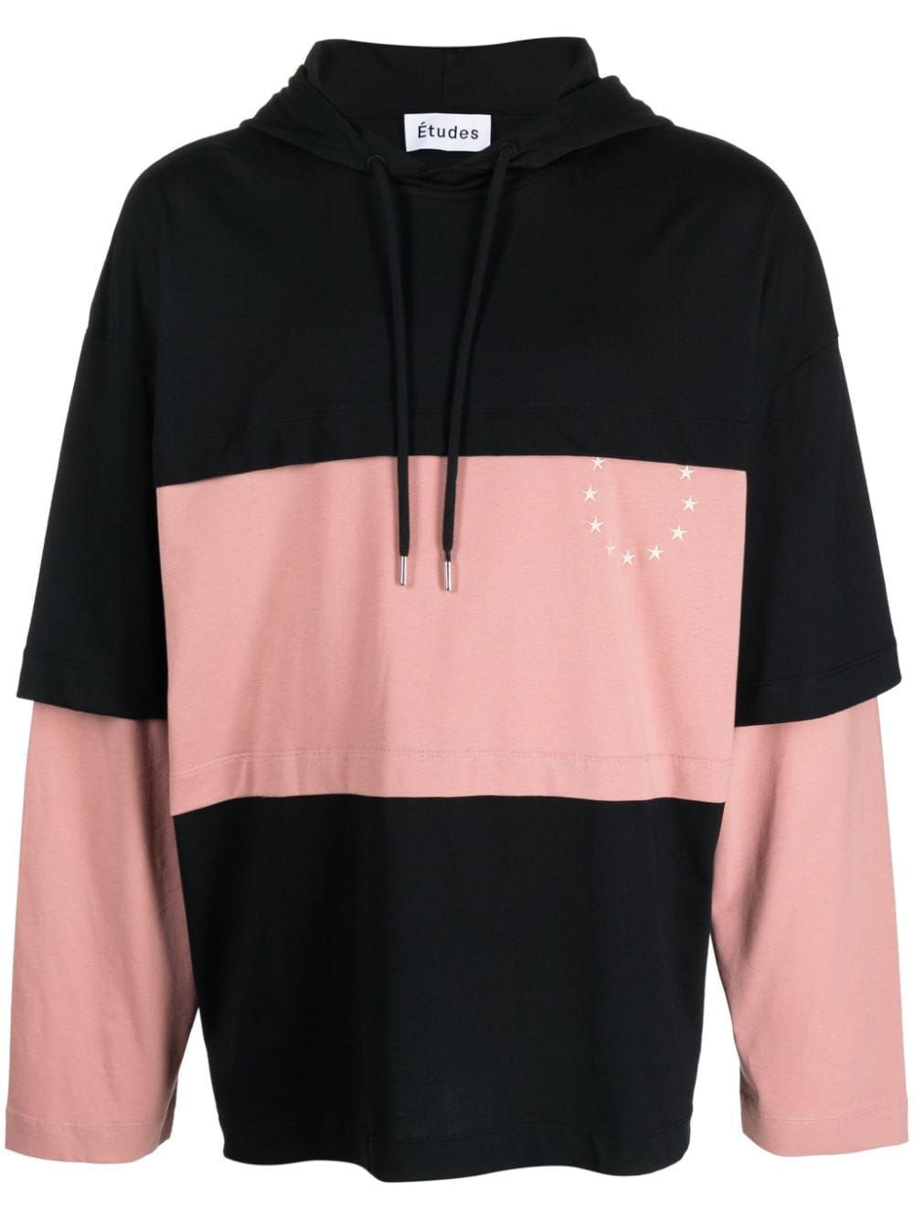 Etudes Pave Europa organic-cotton hoodie - Black von Etudes